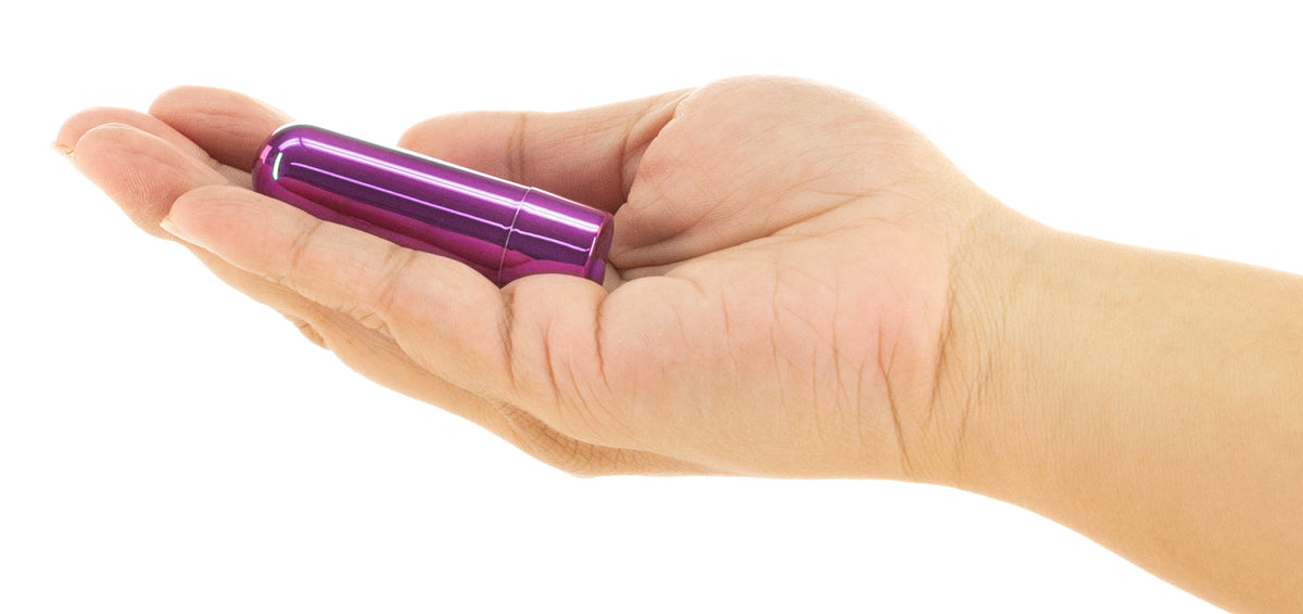 BMS - Mini Bullet Vibrator - Rechargeable - Purple - Bulk
