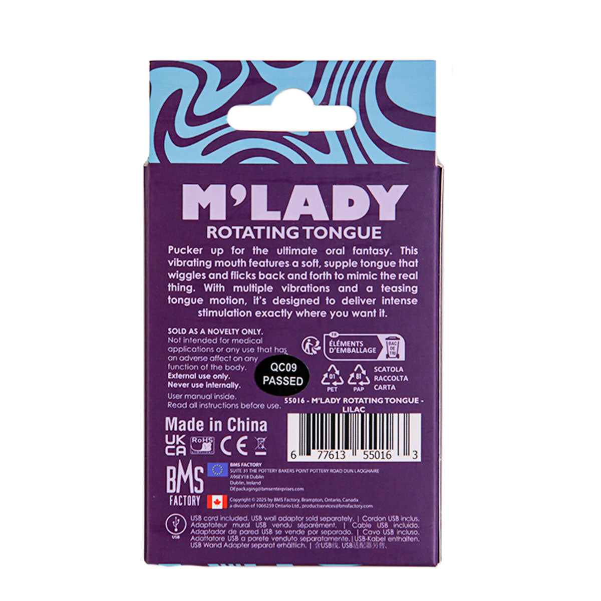 M’Lady Rotating Tongue