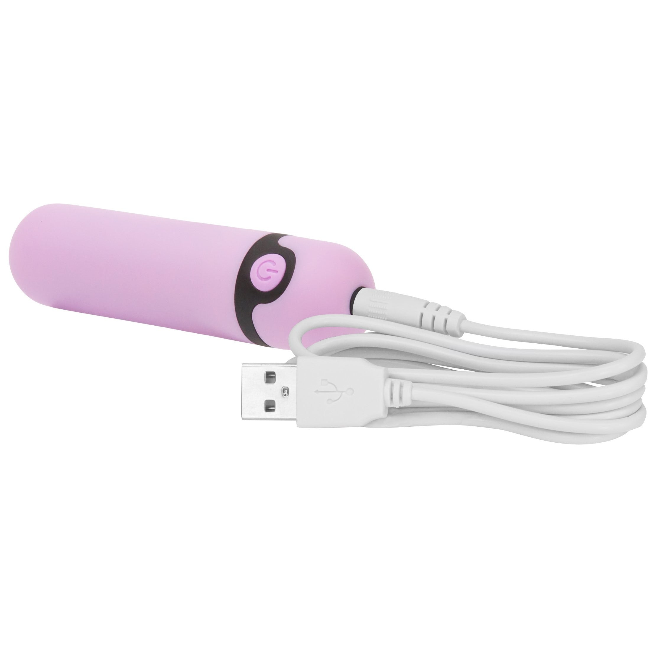 Simple & True 3.5" Bullet Vibrator - Rechargeable - Purple