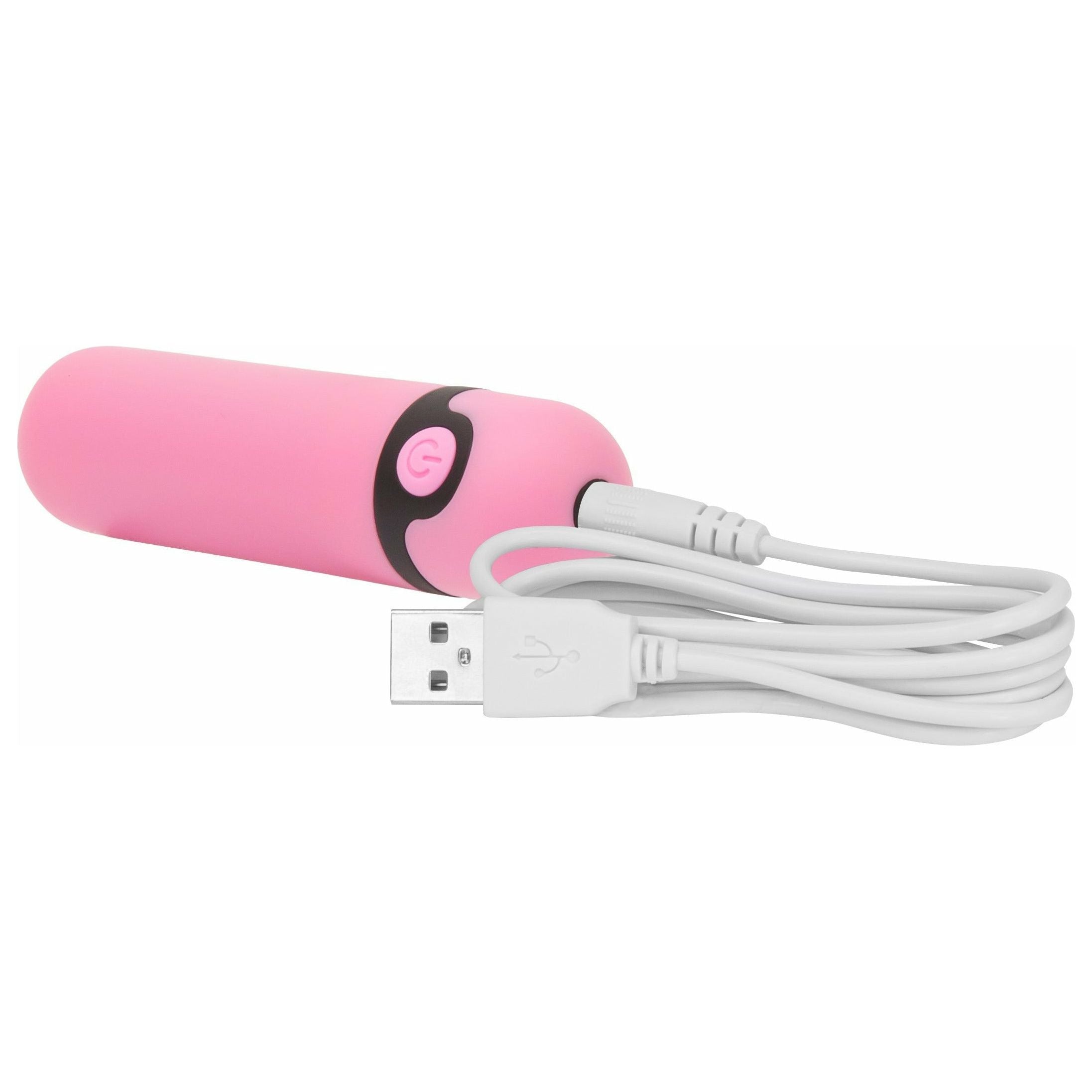 Simple & True 3.5" Bullet Vibrator - Rechargeable - Pink