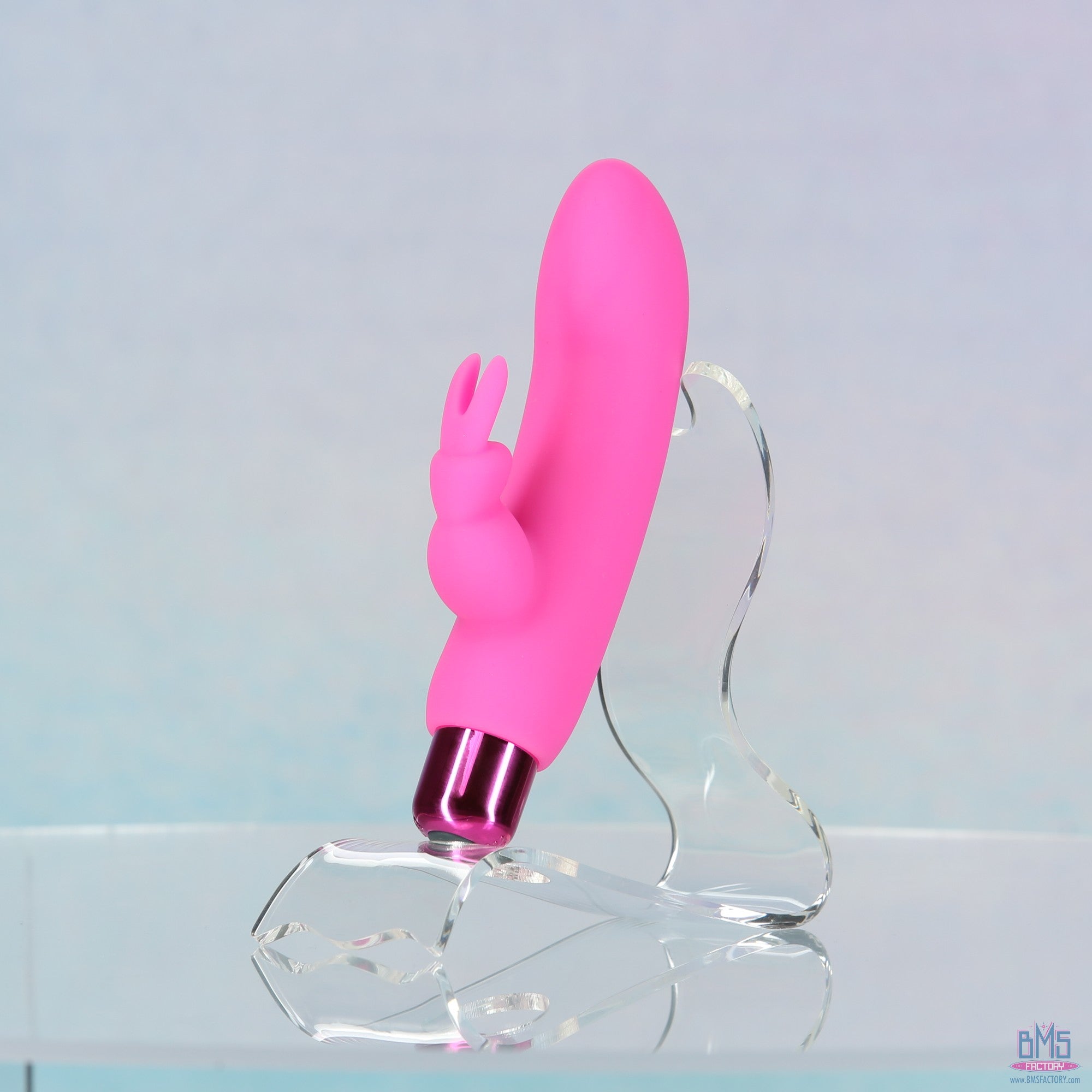 BMS - Lapin d'Alice - Balle Rechargeable avec Gaine Lapin Amovible - Rose