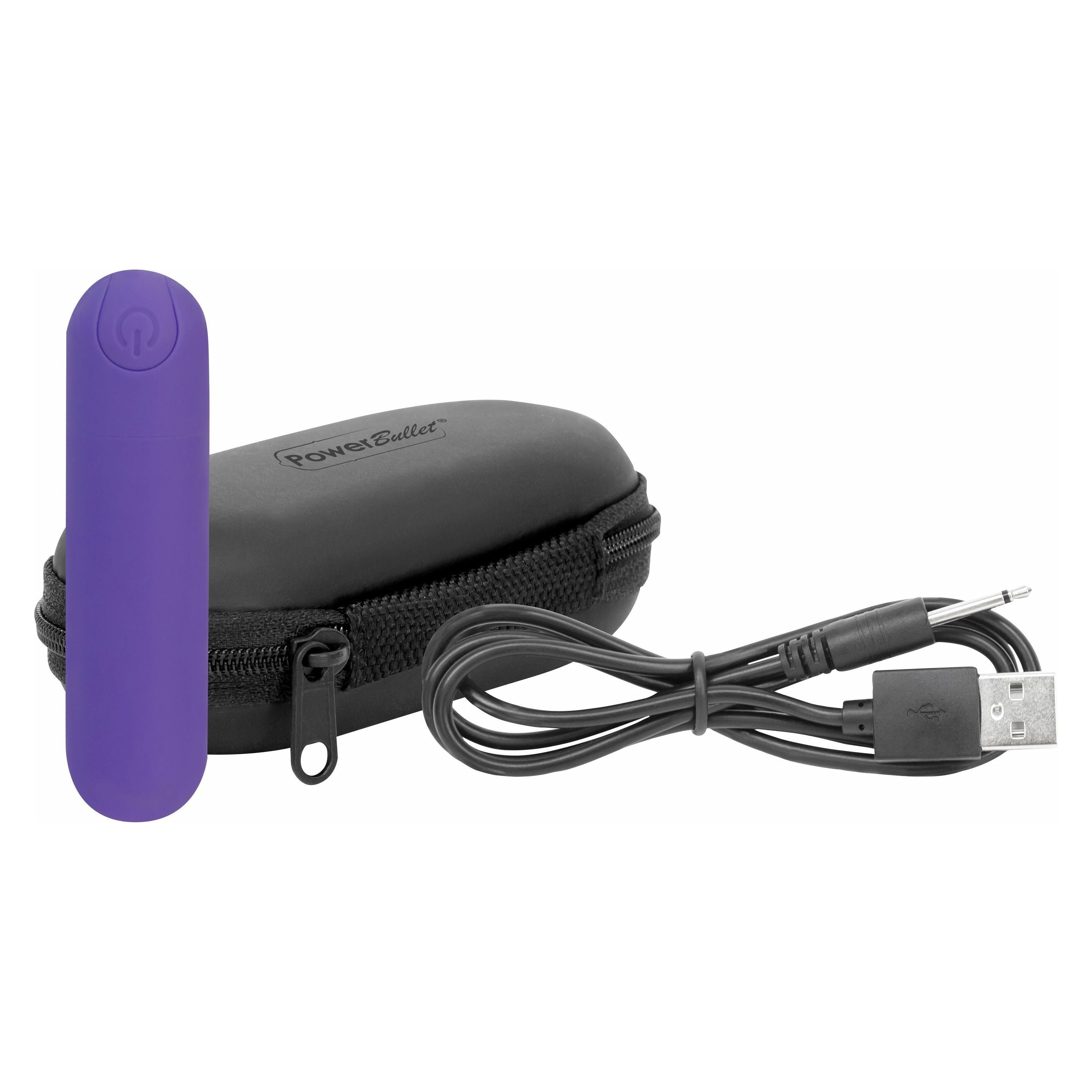 BMS - Essential Bullet Vibrator - Rechargeable - Purple
