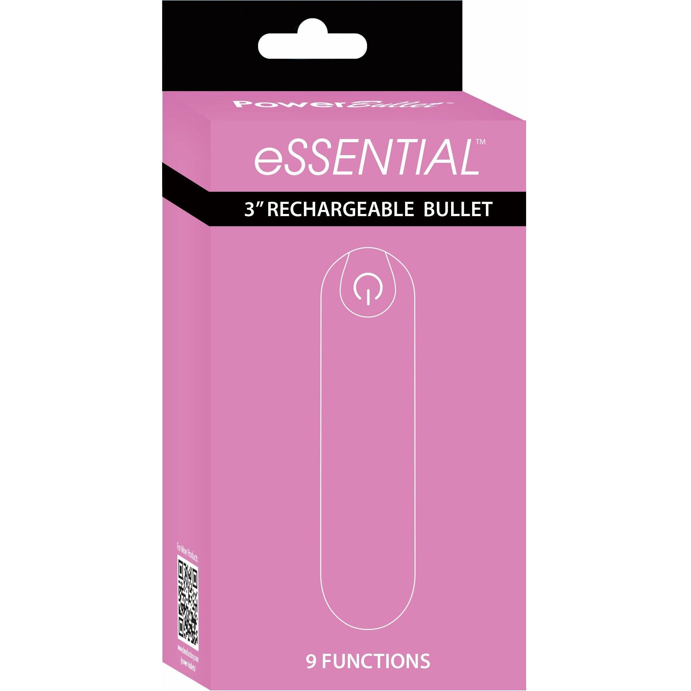BMS - Essential Bullet Vibrator - Rechargeable - Pink
