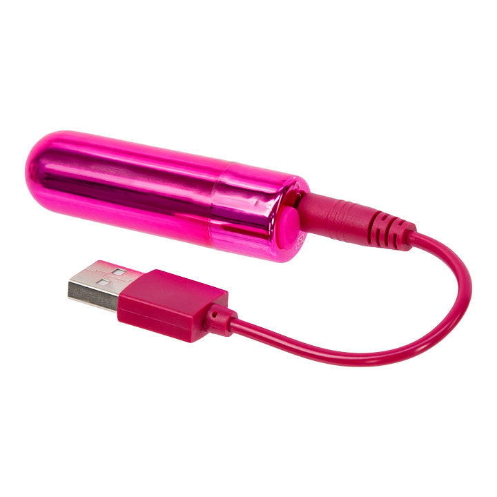 Pure Love® - Godemichet Ventouse Sans Bretelles en Silicone avec Balle Vibrante – Rose