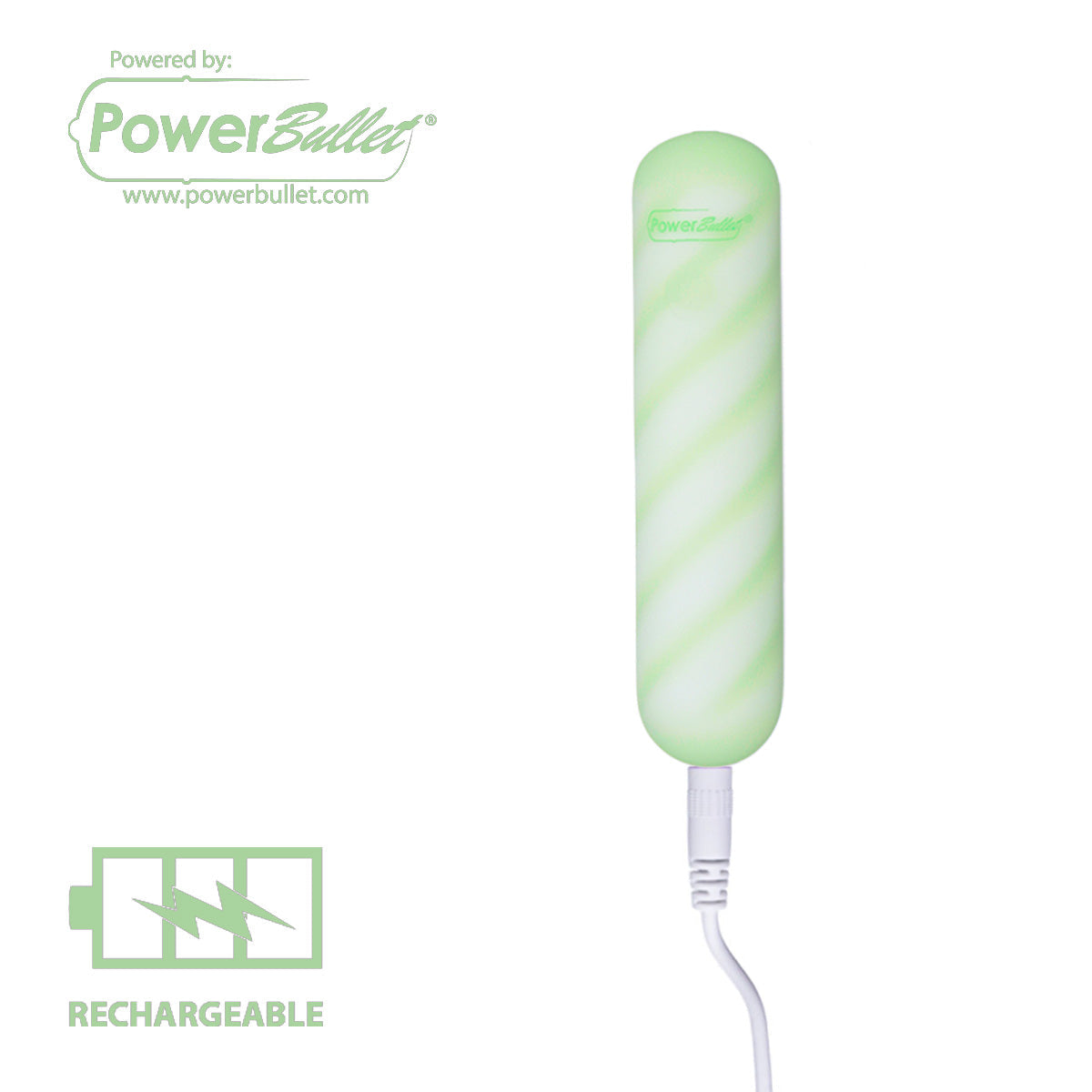 SOFTies - Dual Silicone Body Vibe - 4" - Green