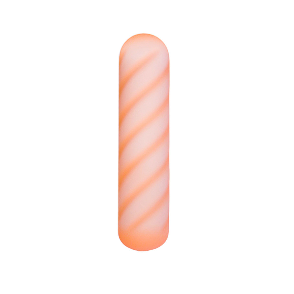 Vibromasseur double en silicone doux 4 po – Orange