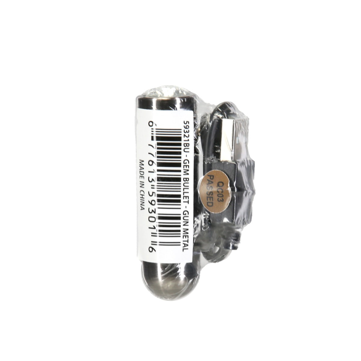 BMS - First-Class Bullet - 2.5" Bullet Vibrator - Gun Metal