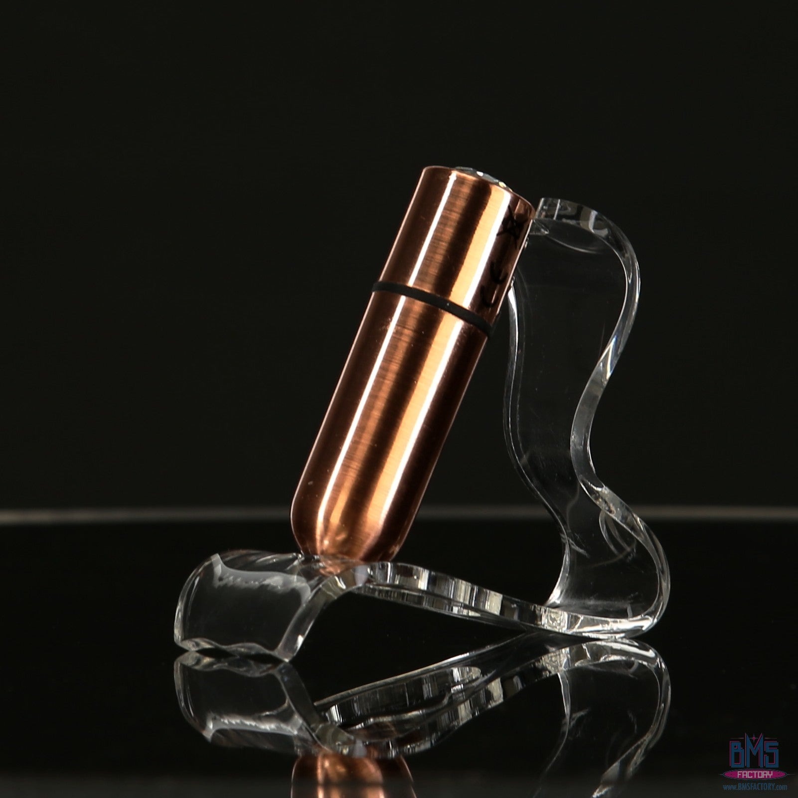 BMS - Balle de première classe - Vibromasseur Balle 2,5" - Or rose