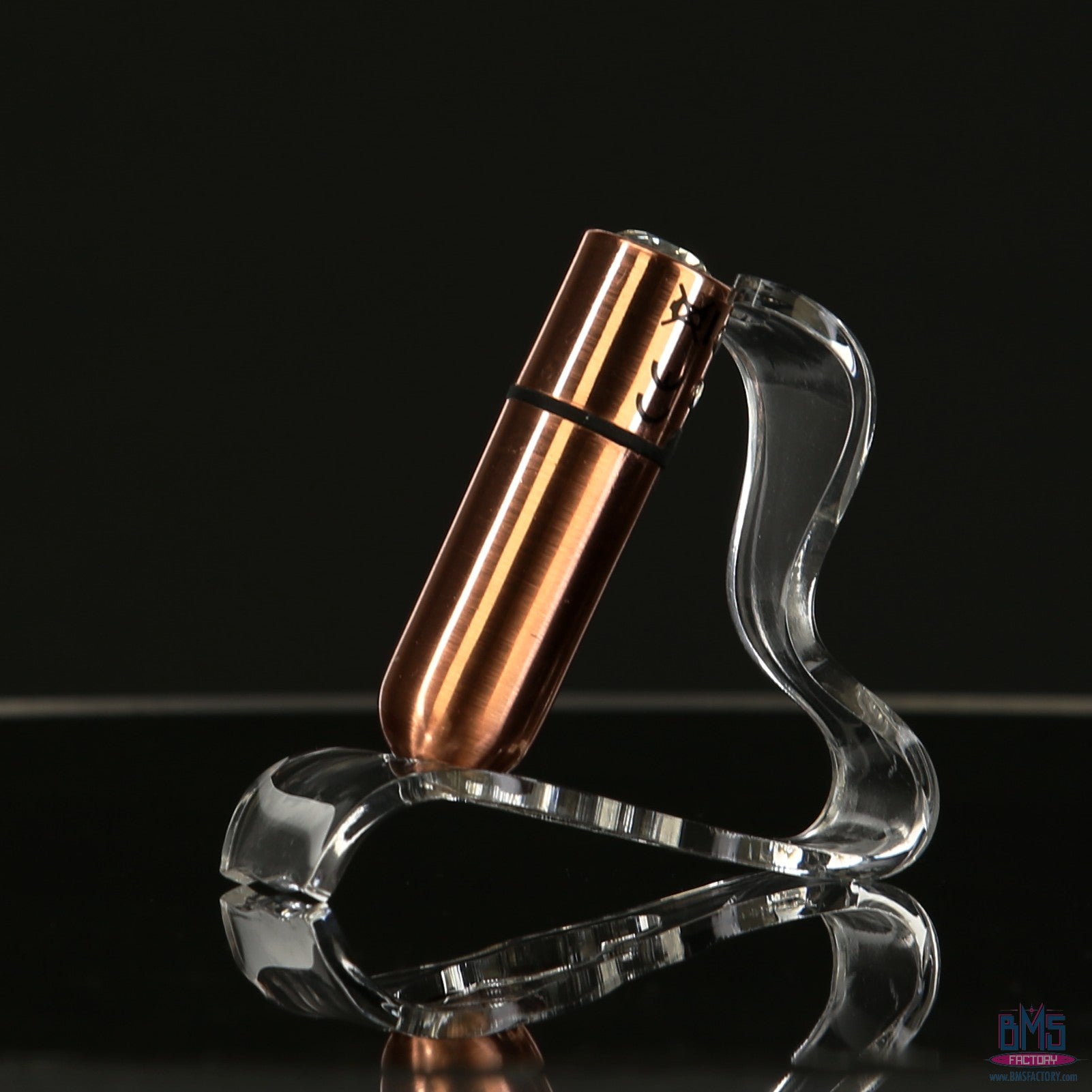 BMS - Balle de première classe - Vibromasseur Balle 2,5" - Or rose