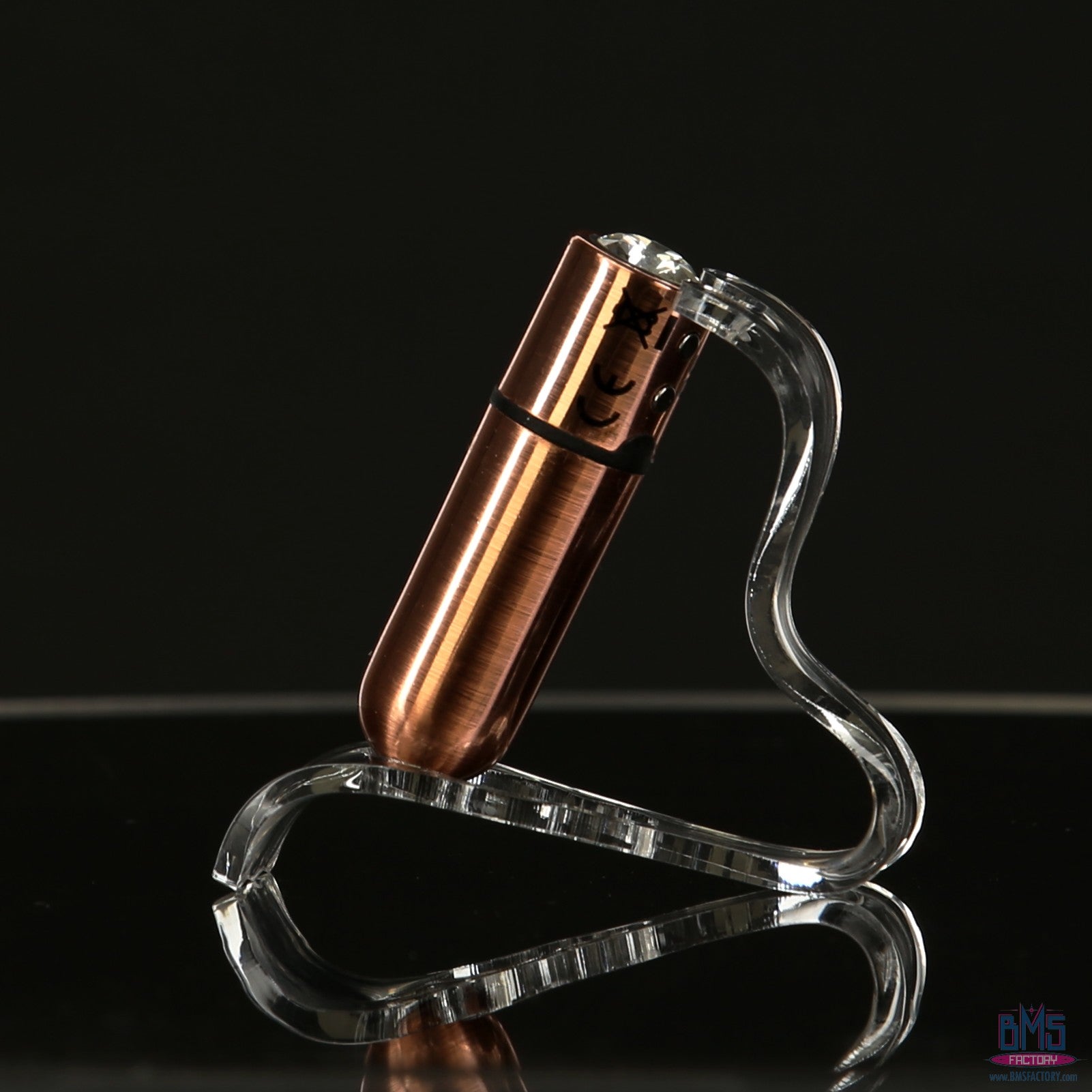 BMS - Balle de première classe - Vibromasseur Balle 2,5" - Or rose