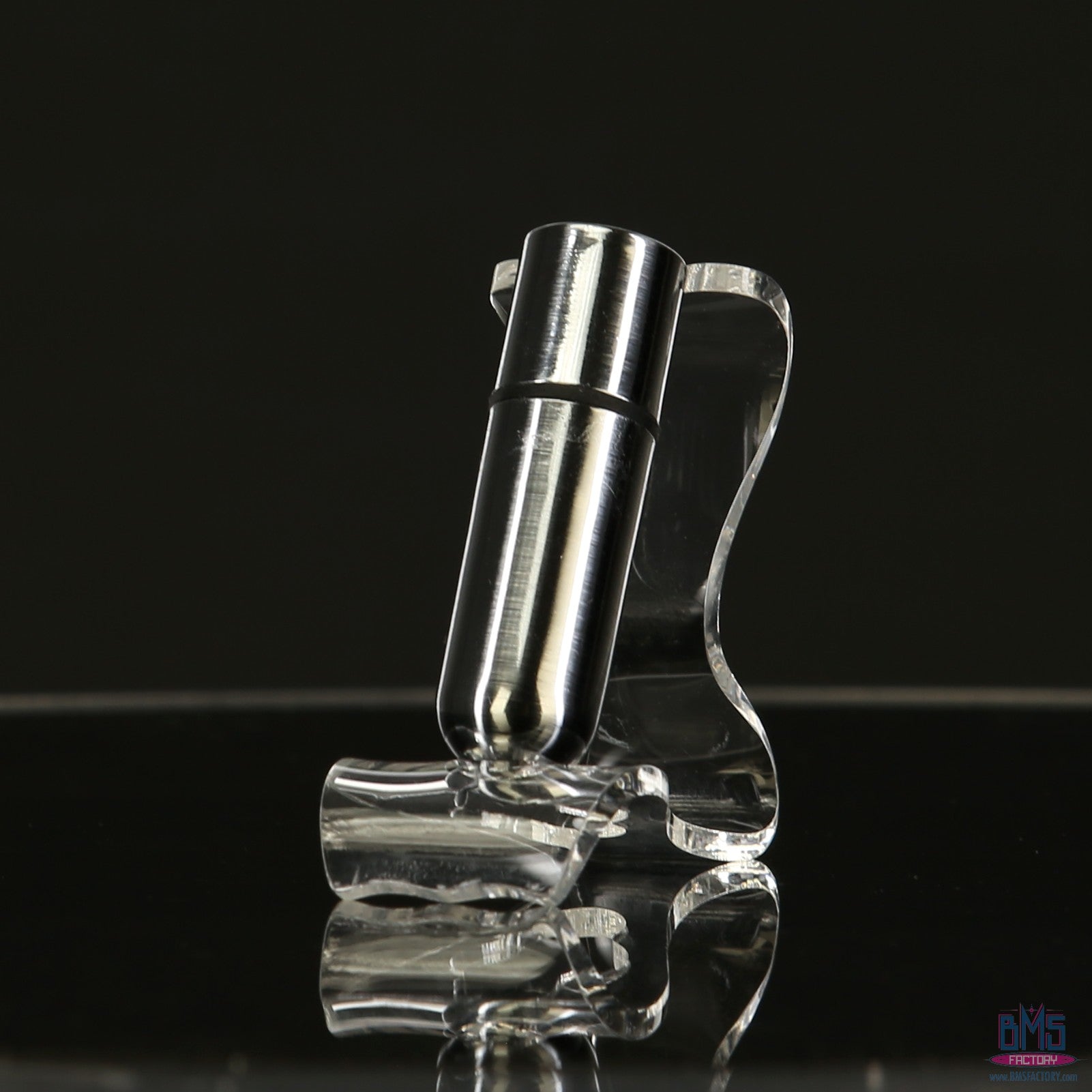 BMS - Balle de première classe - Vibromasseur Balle 2,5" - Argent
