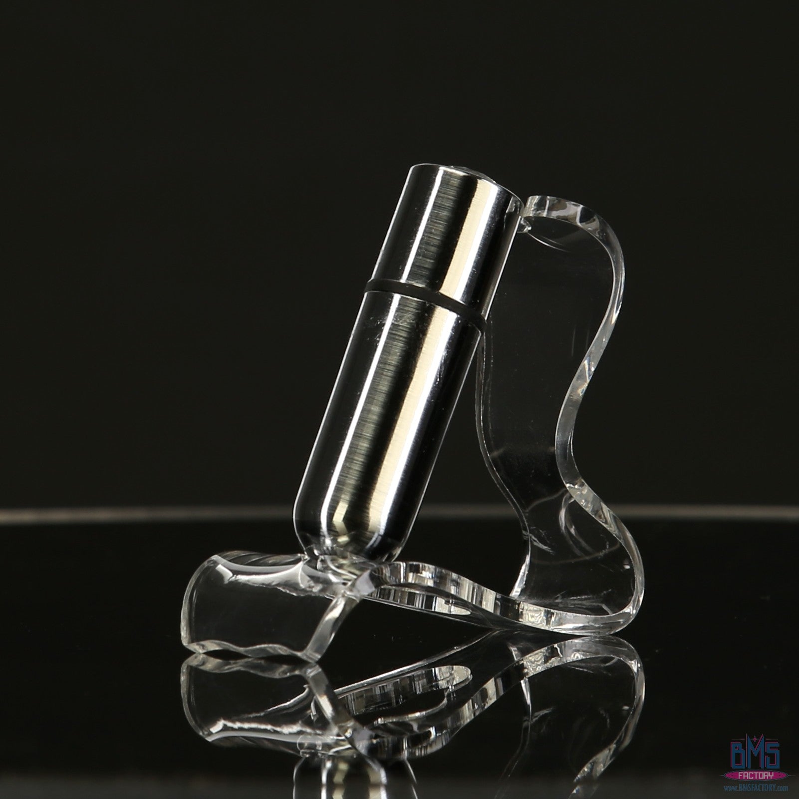 BMS - Balle de première classe - Vibromasseur Balle 2,5" - Argent