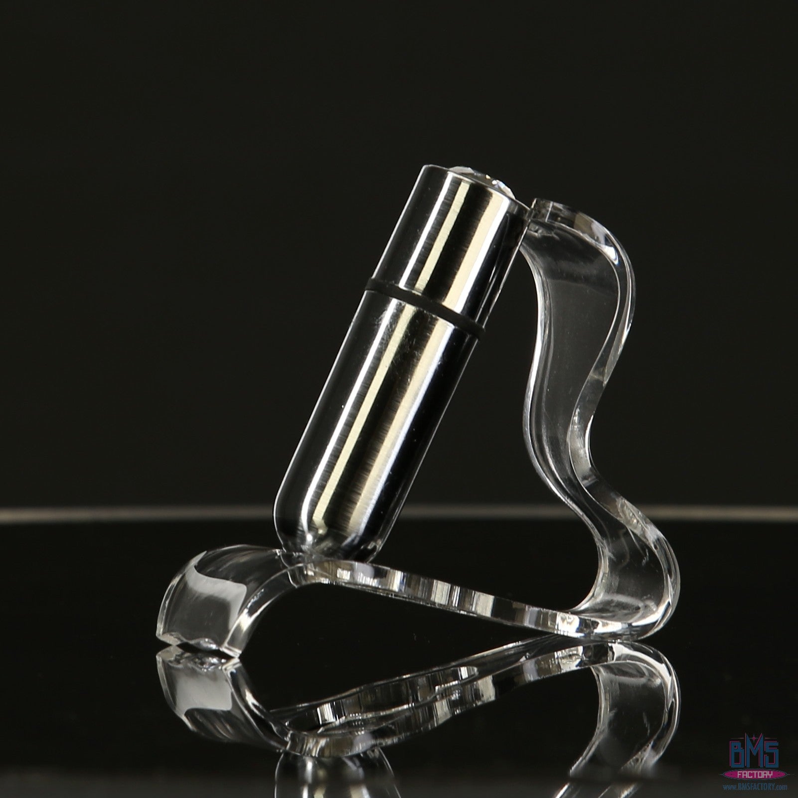 BMS - Balle de première classe - Vibromasseur Balle 2,5" - Argent