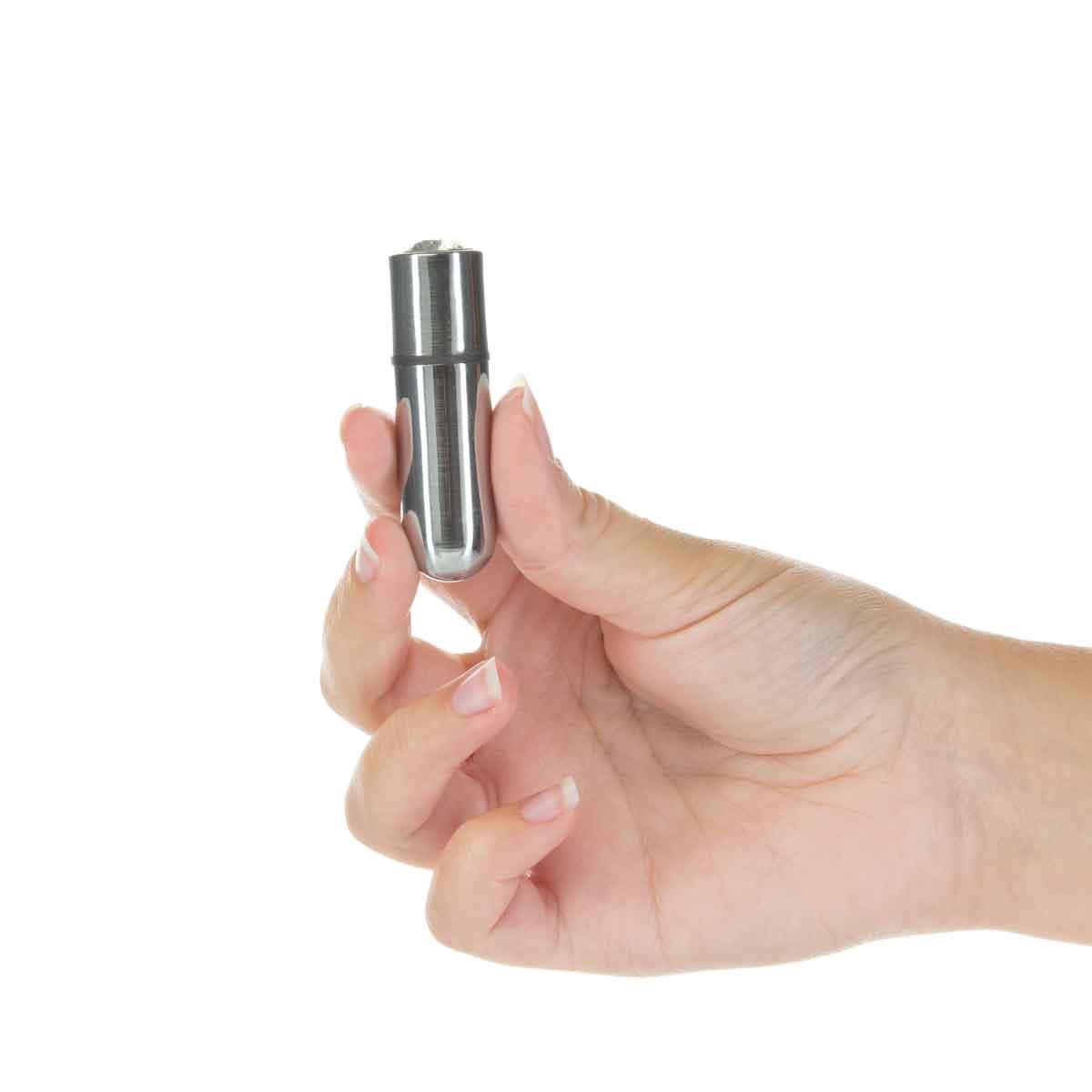 BMS - Balle de première classe - Vibromasseur Balle 2,5" - Argent
