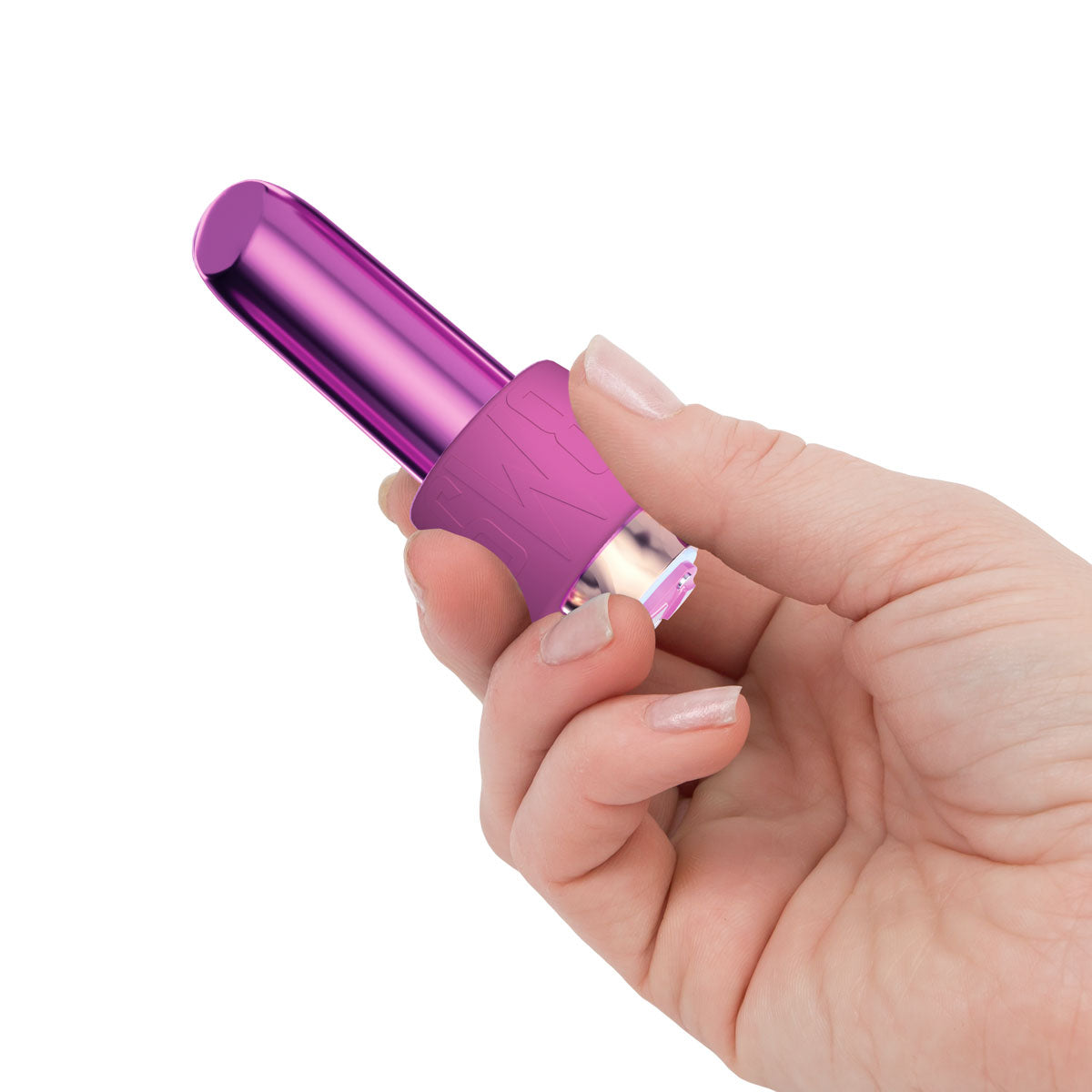 swan - MAXIMUM - + COMFY CUFF Silicone Bullet Vibrator - Pink