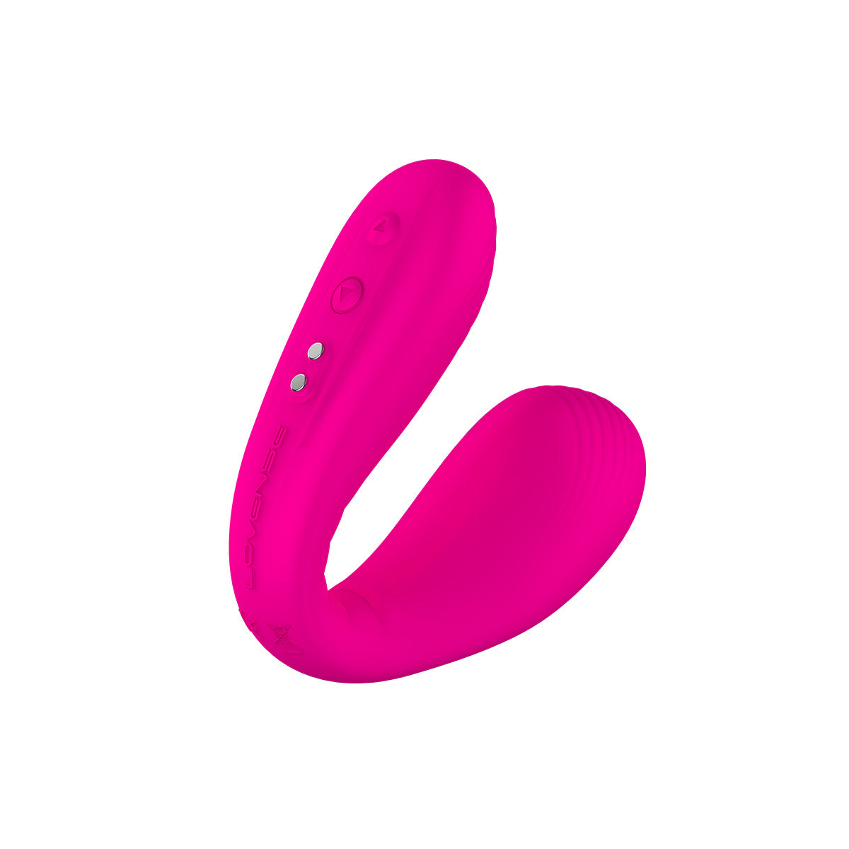 Lovense - Dolce Bluetooth Adjustable Dual Vibrator