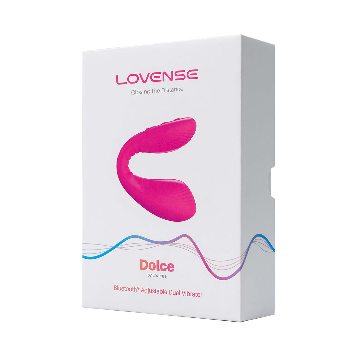 Lovense - Dolce Bluetooth Adjustable Dual Vibrator