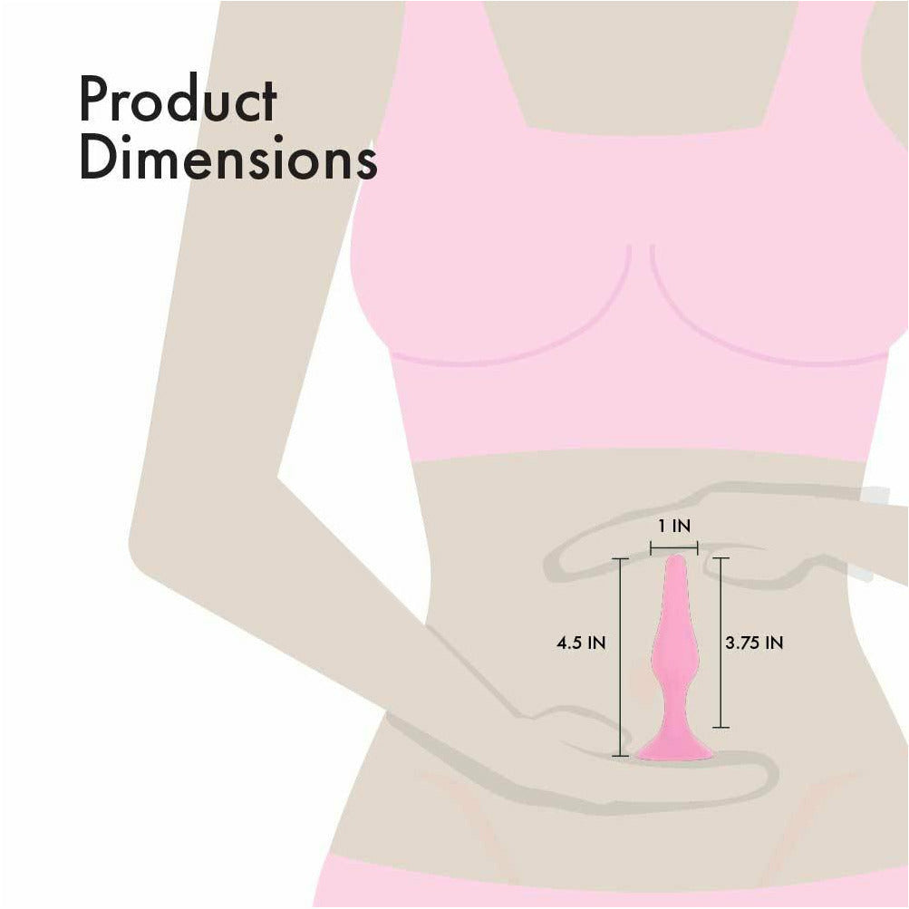 Pure Love® - Plug Anal en Silicone - Rose