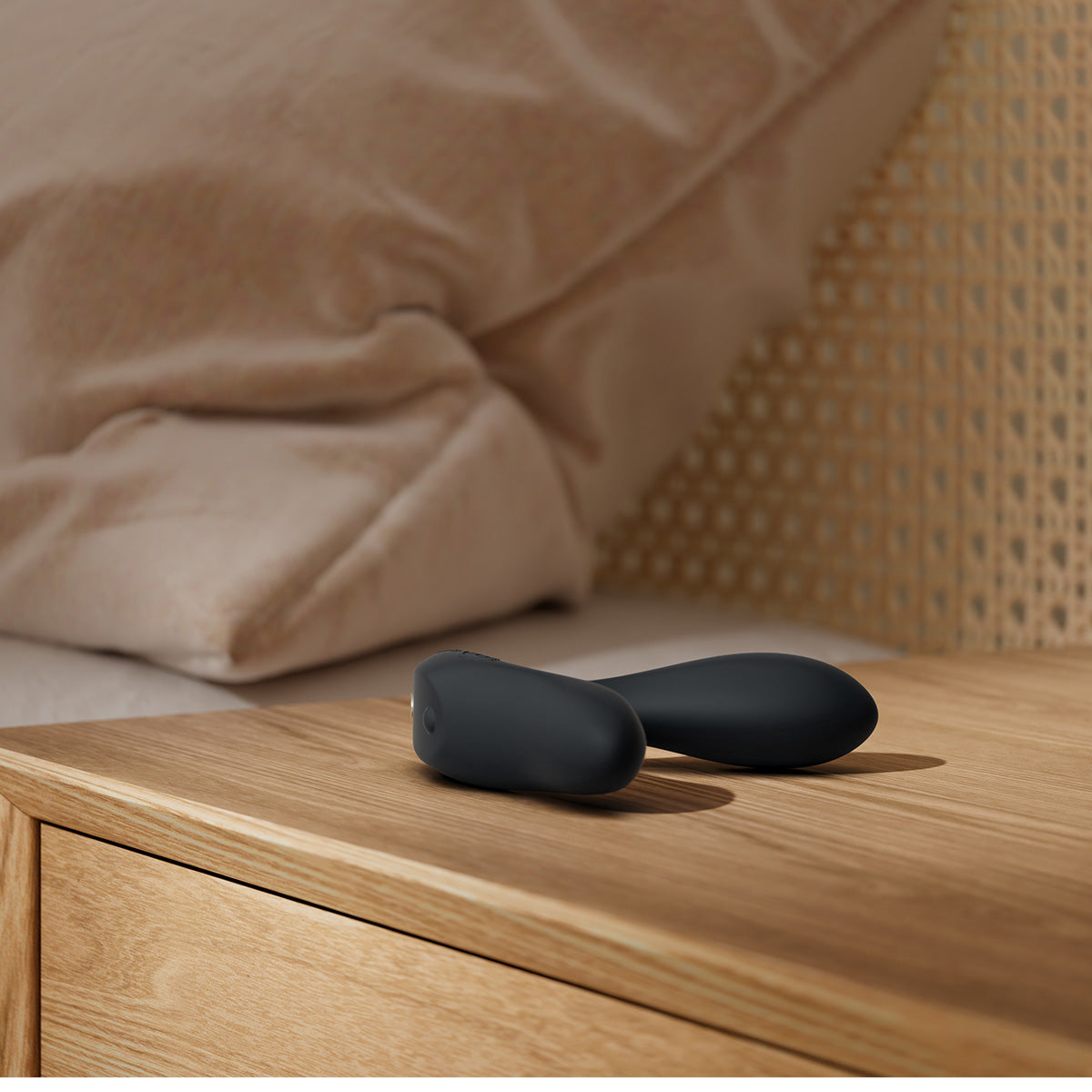 We-Vibe® Vector+ - Vibrating Prostate Massager - Charcoal Black