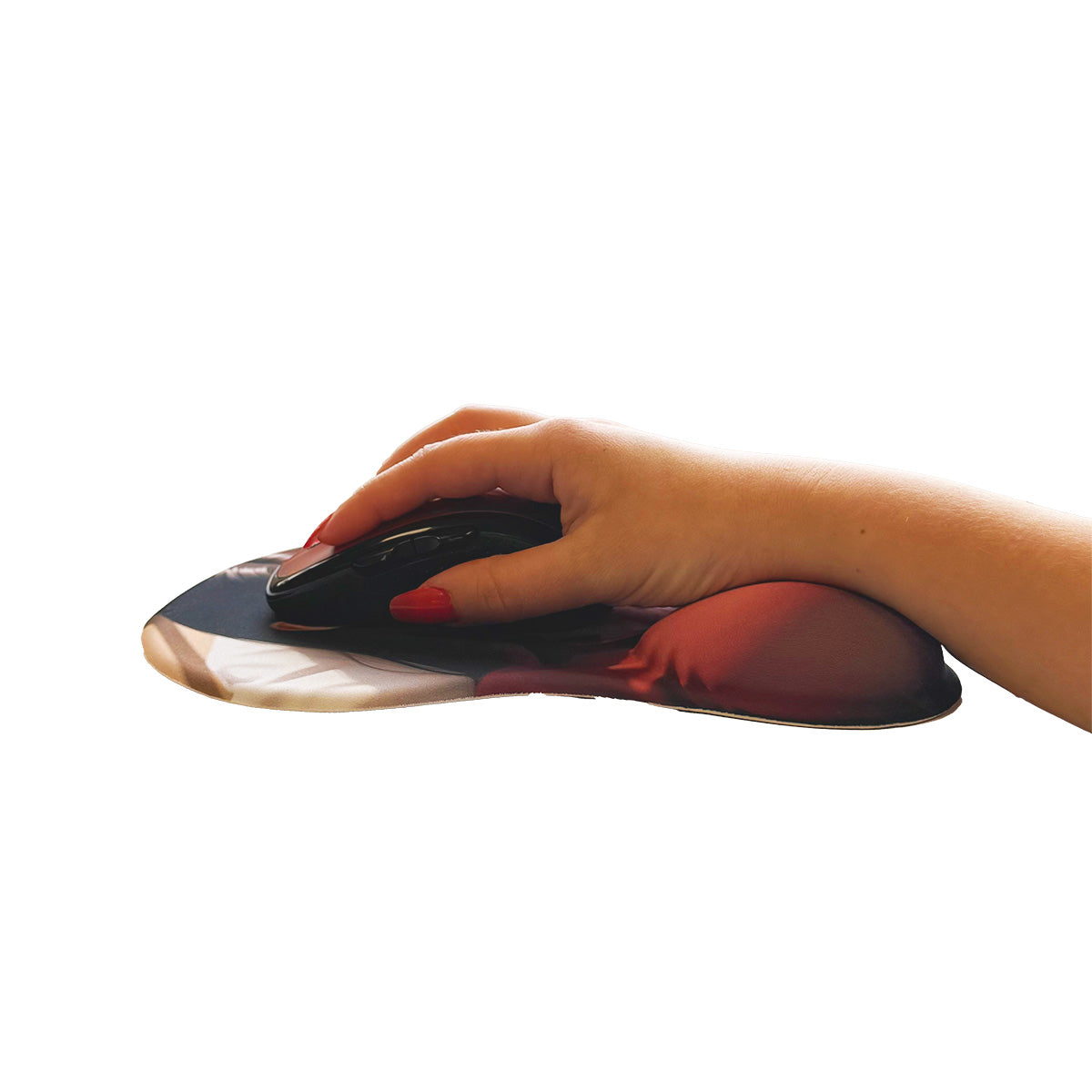 Tapis de souris Anime – Brune chemisier bordeaux