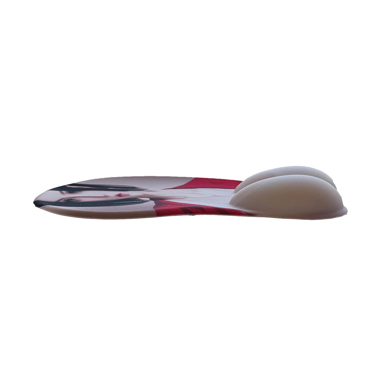 Tapis de souris Anime – Brune, haut blanc et veste rouge