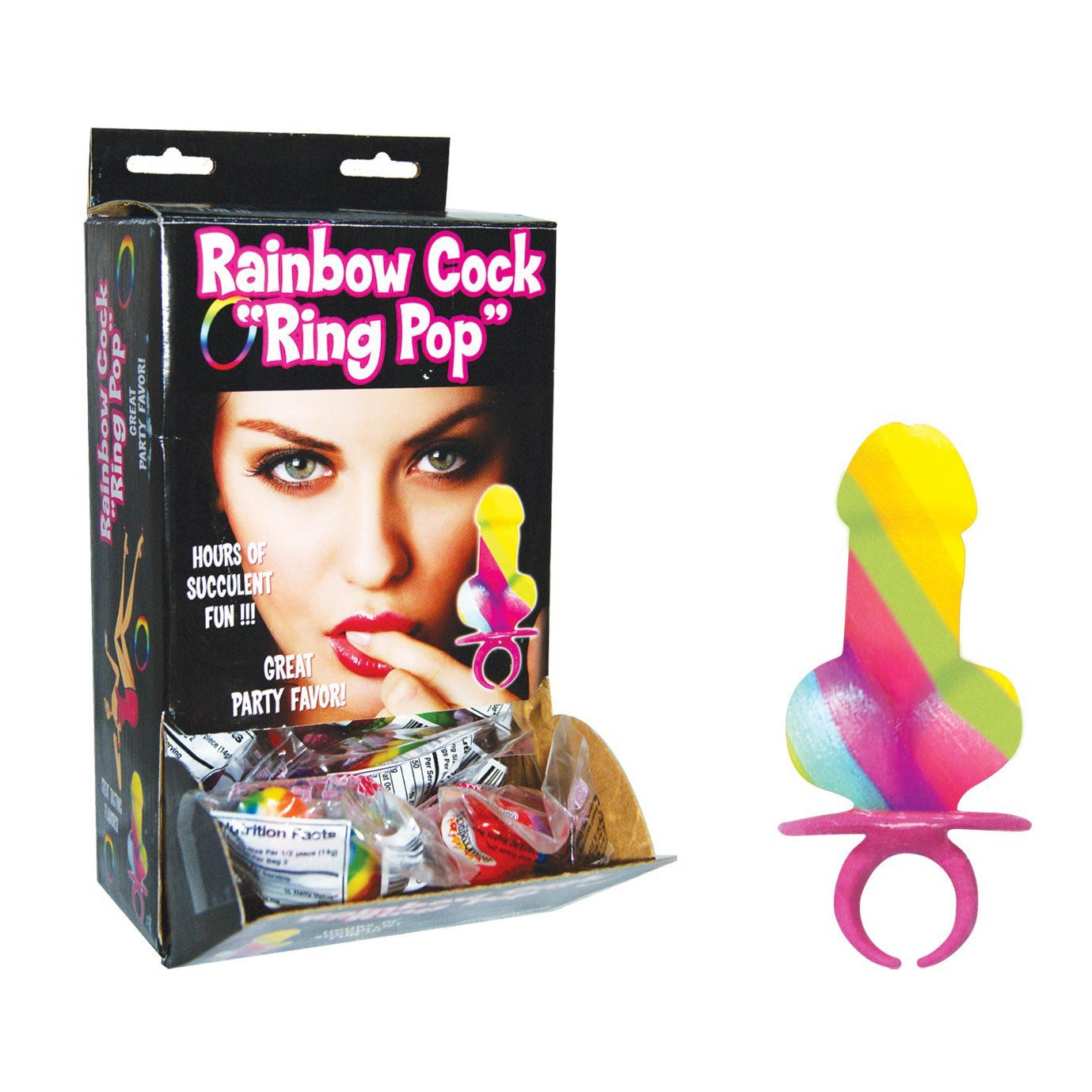 HottProducts Anneau Pénien Arc-en-ciel Pop