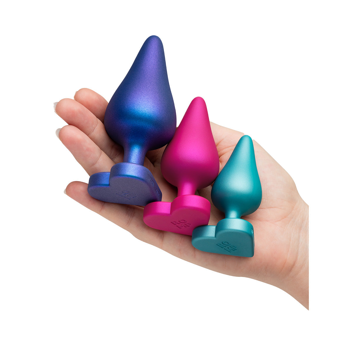 ROMP - Luster 3PC Butt Plug Set