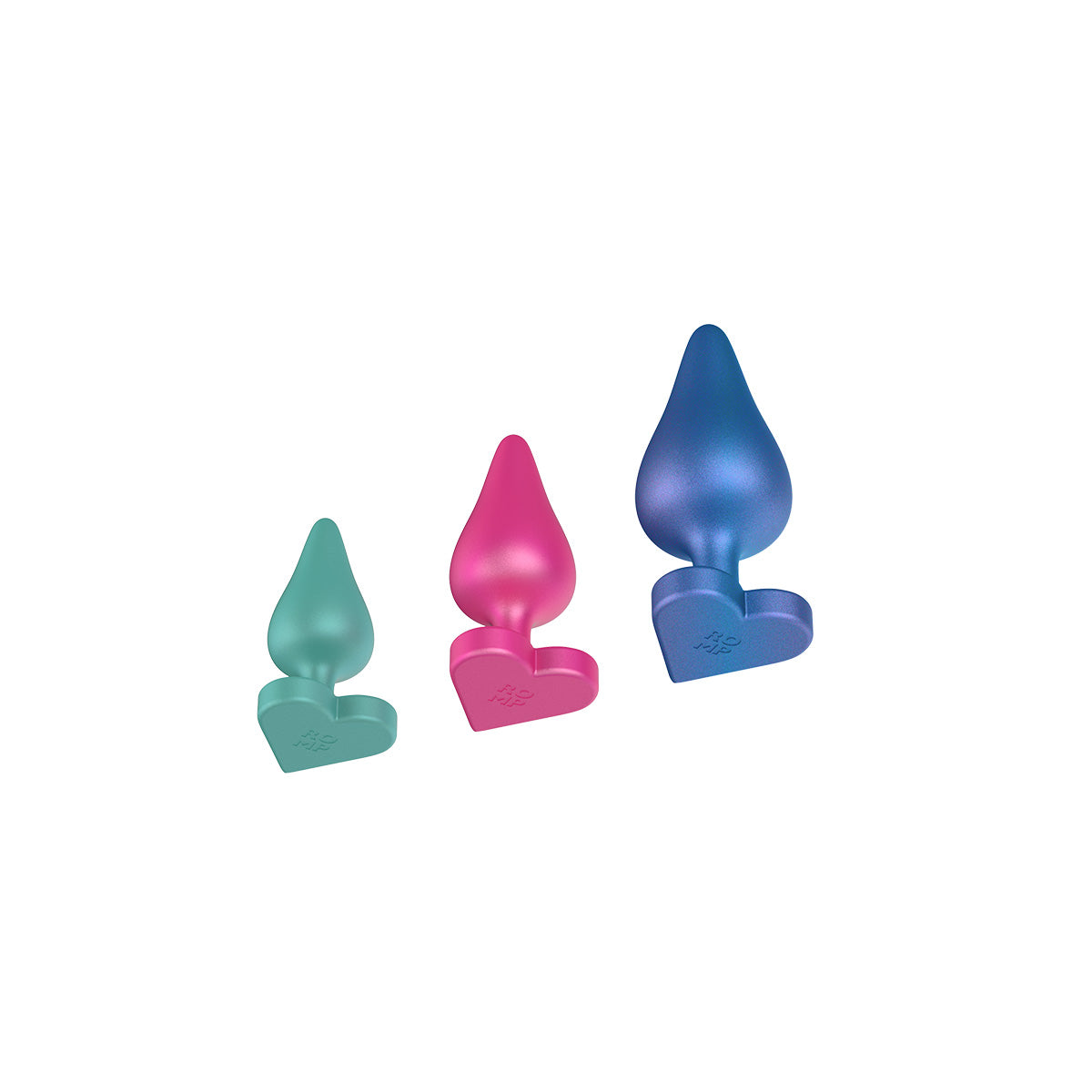 ROMP - Luster Ensemble de 3 plugs anaux