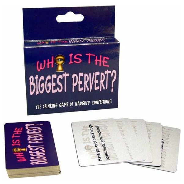 Kheper Games Qui est le plus grand pervers ? - Jeu de cartes