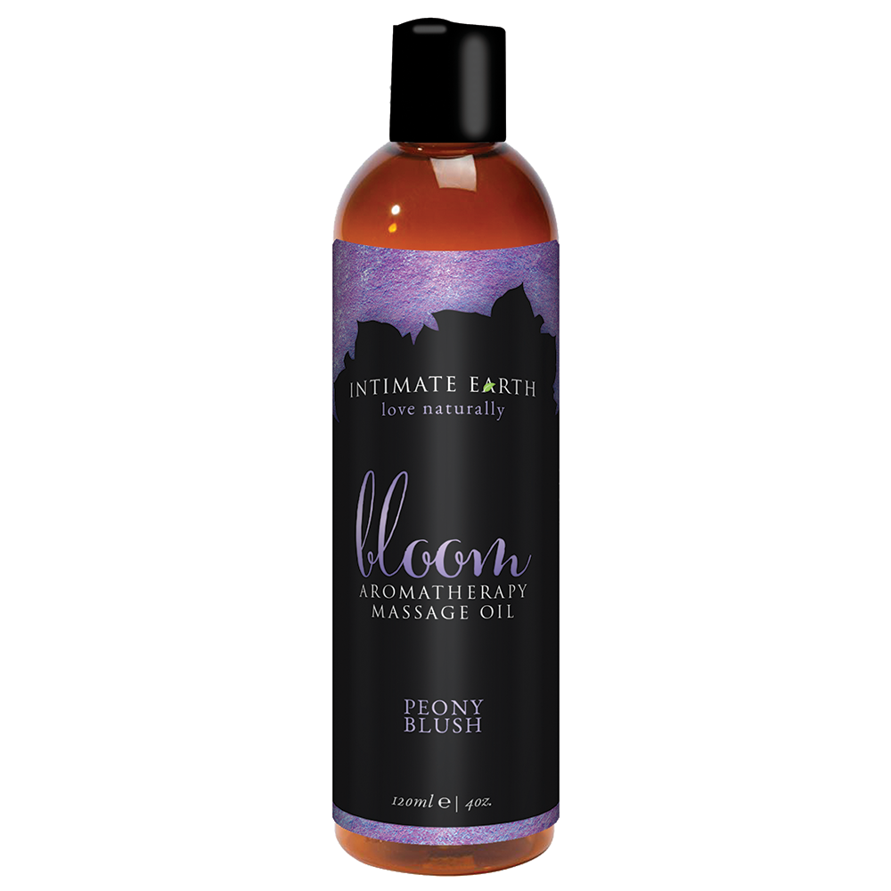 Huile de massage d'aromathérapie Intimate Earth - Peony Blush - 120 ml/4 oz