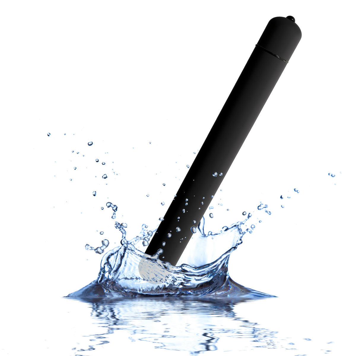 Pure Love® - Balle vibrante douce et lisse de 12,7 cm – Noir