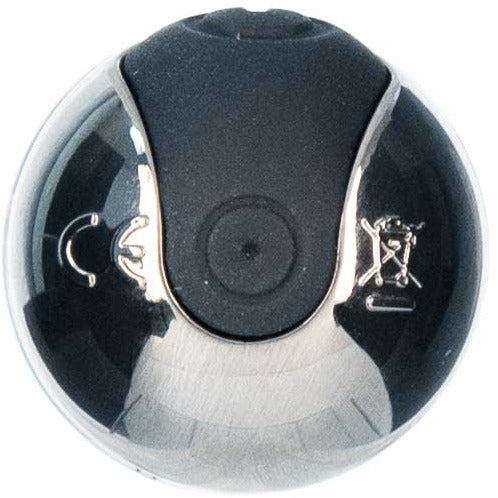 Pure Love® - Balle vibrante rechargeable – 7,6 cm – Gunmetal