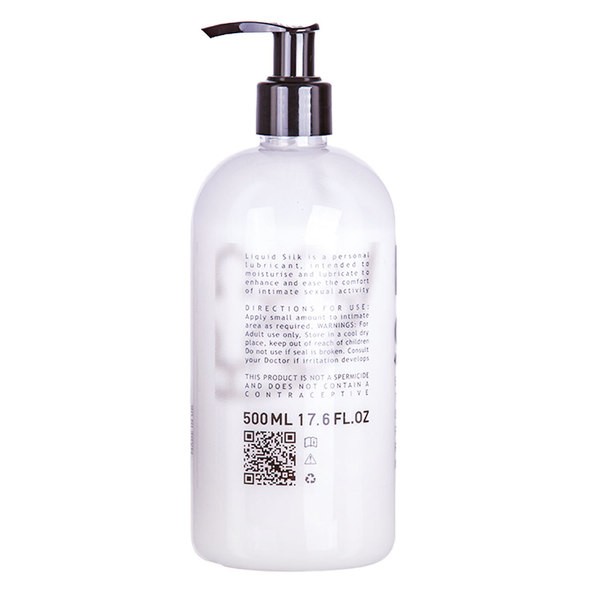 Liquid Silk - Non-Tacky Water Based Sensual Lubricant - 500 ml