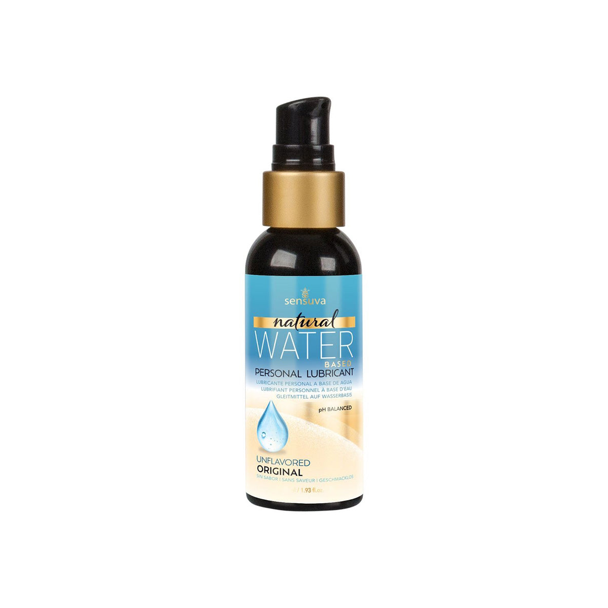 Sensuva à base d'eau naturelle – Hydratant intime – 55 g