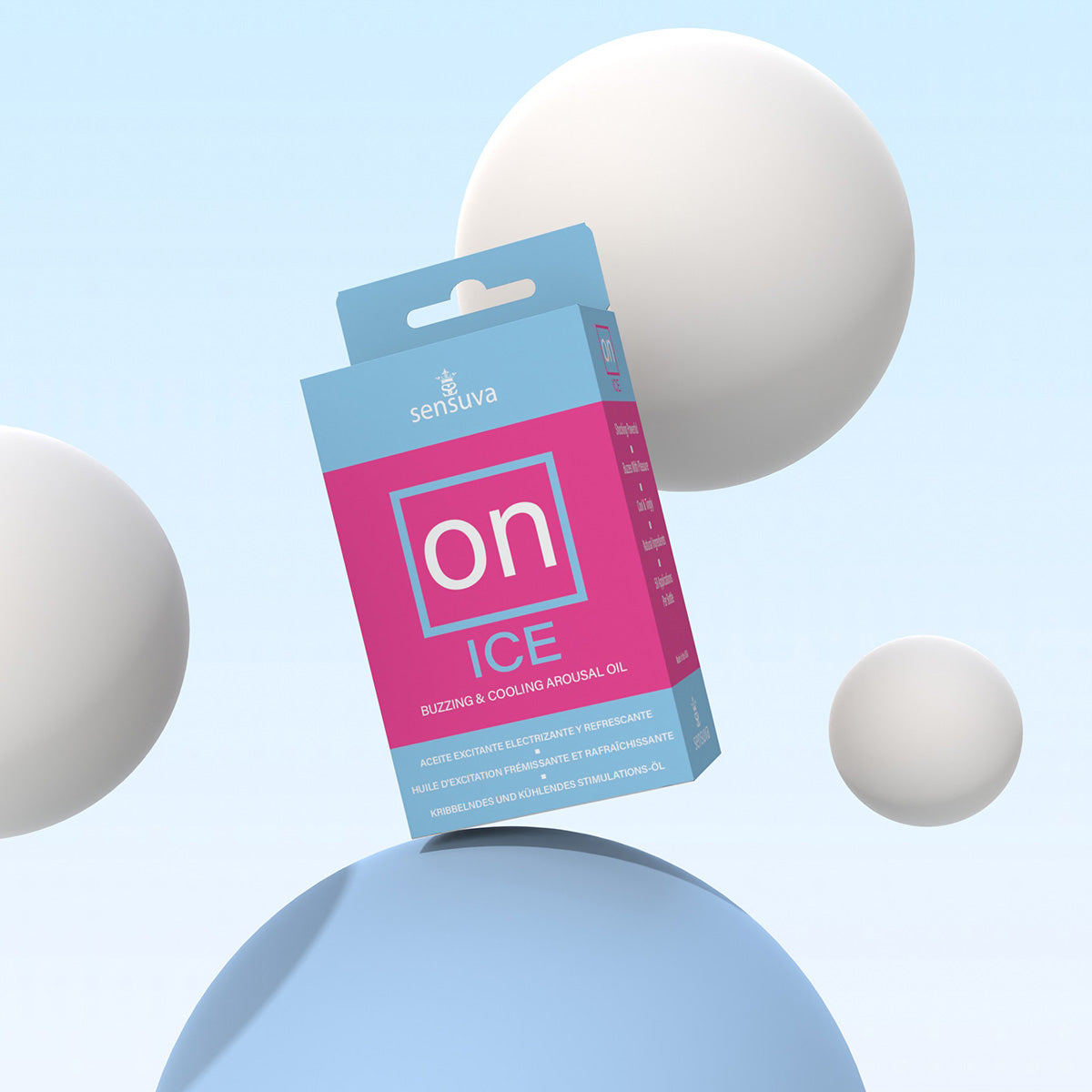 Sensuva ON ICE - Huile d'excitation féminine vibrante et rafraîchissante - 5 ml (VL-510)