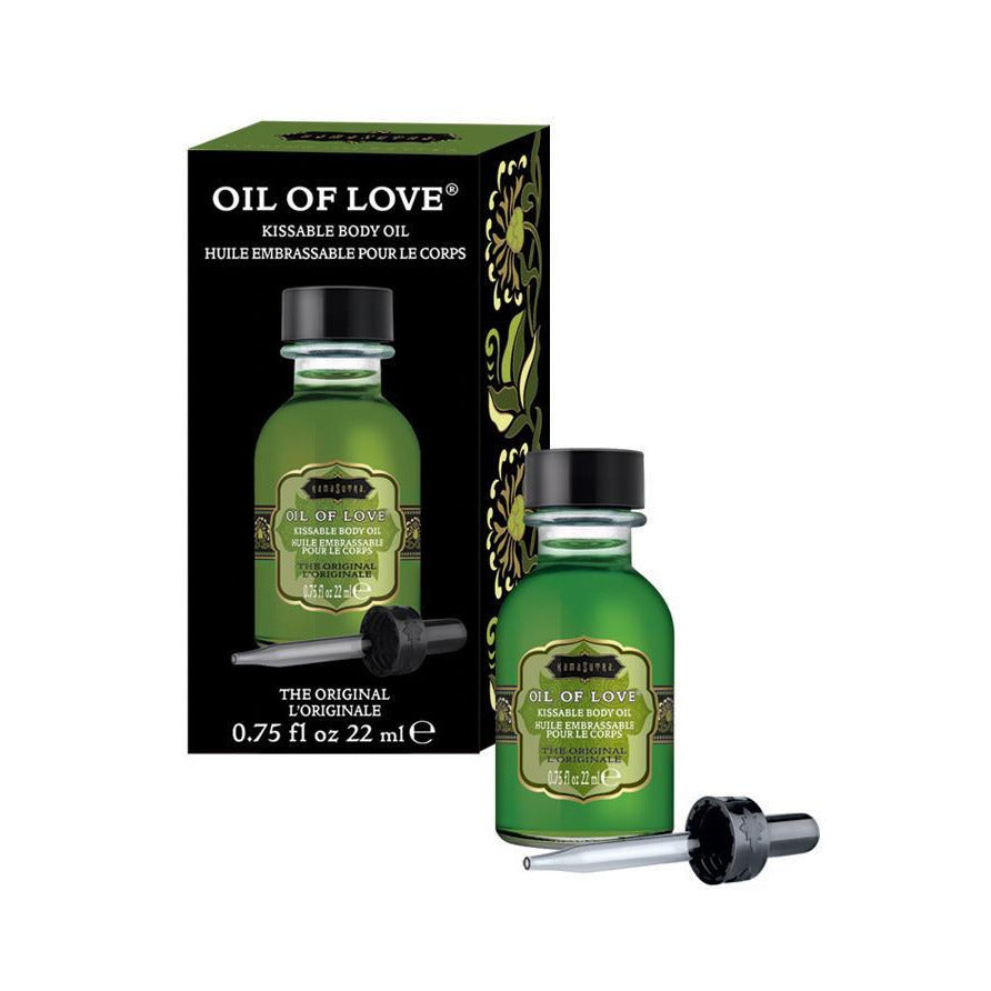 Huile d'amour Kama Sutra - Huile corporelle à embrasser - Originale - 22 ml / 0,75 oz
