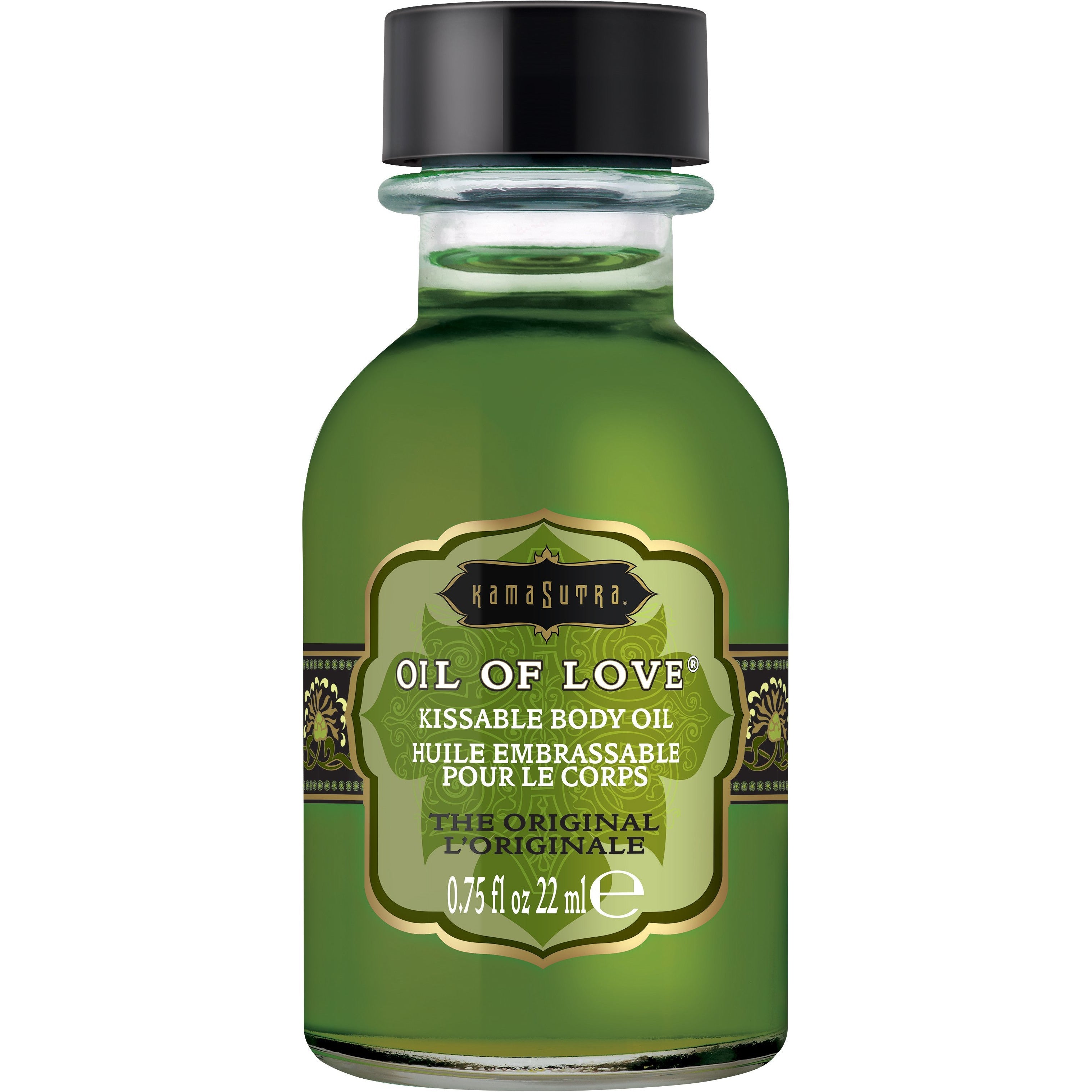 Huile d'amour Kama Sutra - Huile corporelle à embrasser - Originale - 22 ml / 0,75 oz