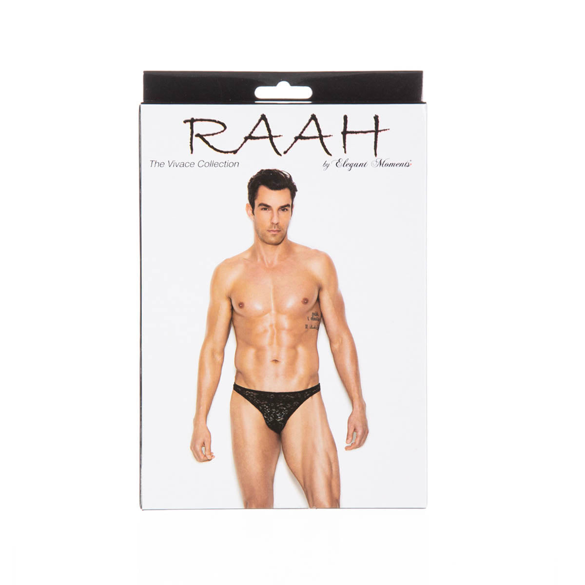 Elegant Moments – The Vivace Collection Raah – Lace Thong - Black - S/M