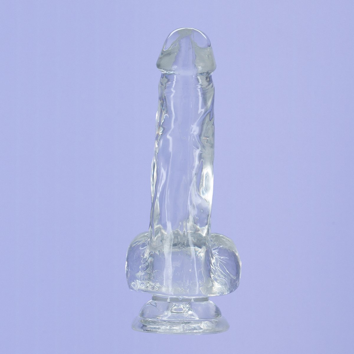 Addiction - Crystal Addiction - Clear 8" Dildo with Balls
