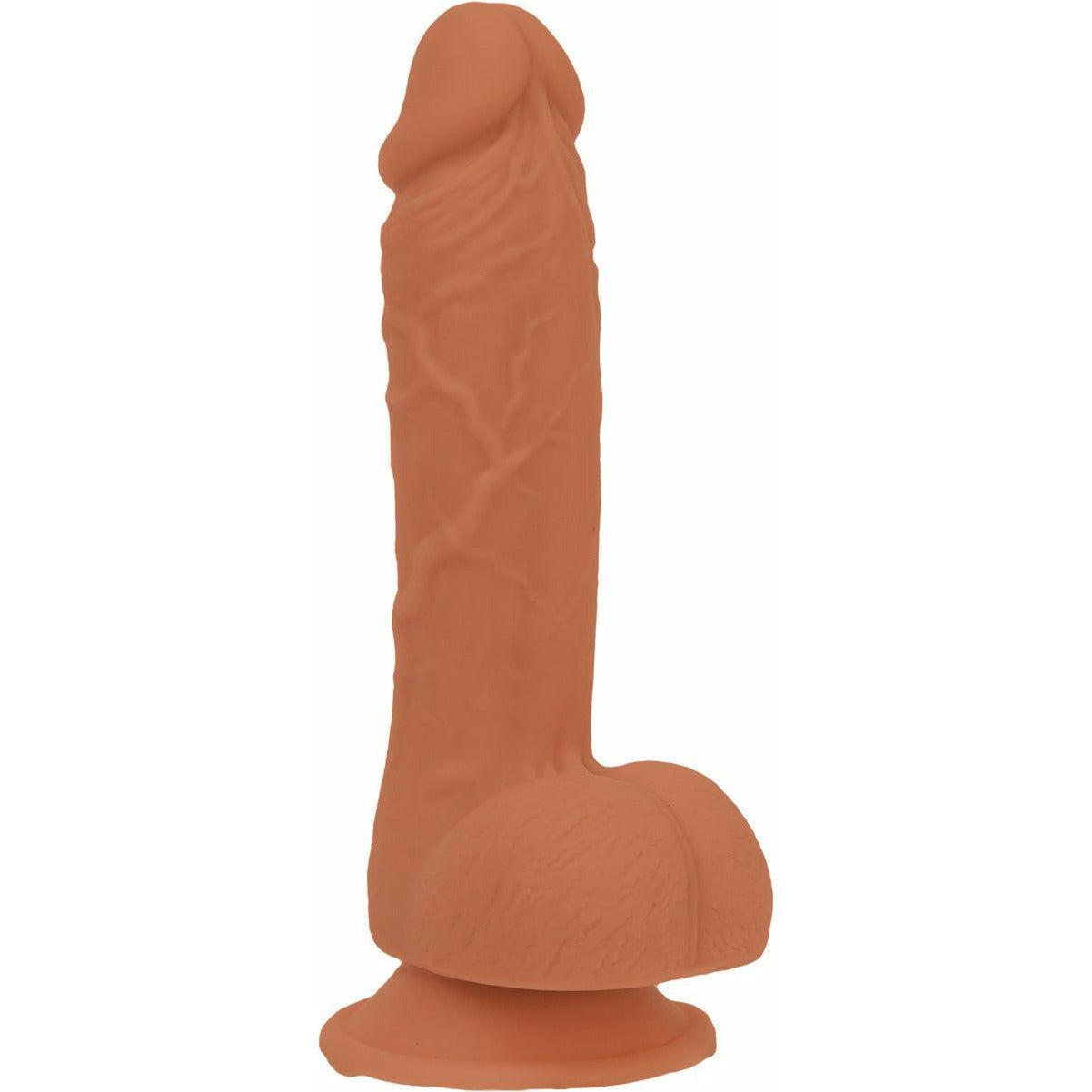Addiction - STEVEN - 7.5" Silicone Dildo - Caramel
