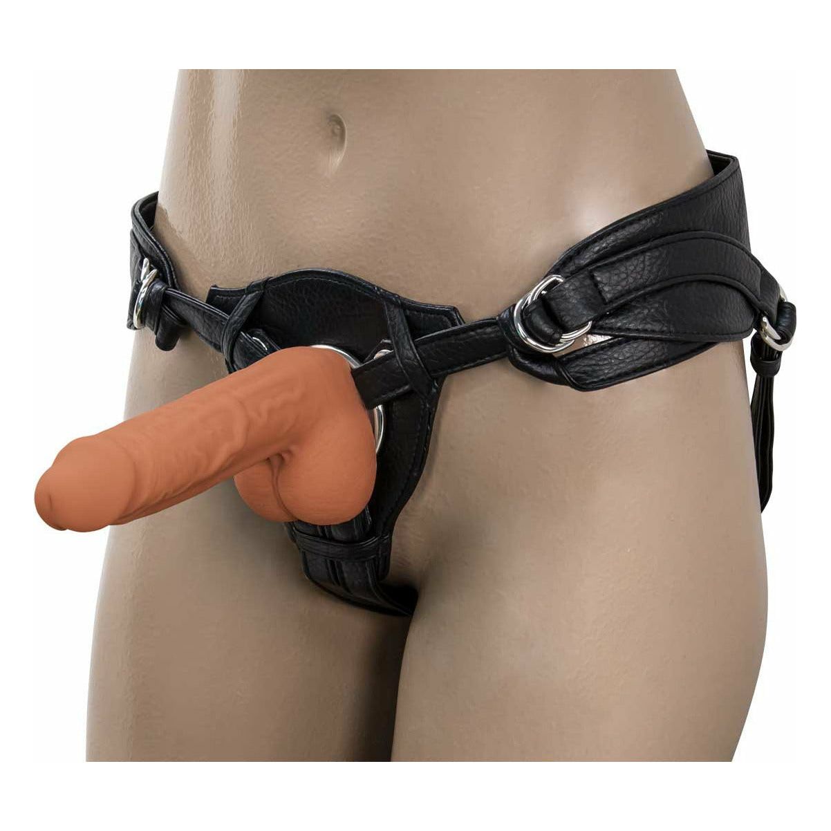 Addiction - STEVEN - 7.5" Silicone Dildo - Caramel