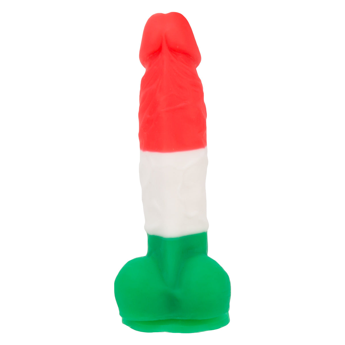 Pure Love® - Godemichet réaliste tricolore avec base à ventouse – 17,8 cm