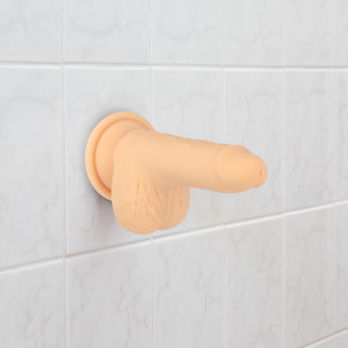 Naked Addiction - Godemichet propulseur de 6,5 po avec télécommande - Vanille