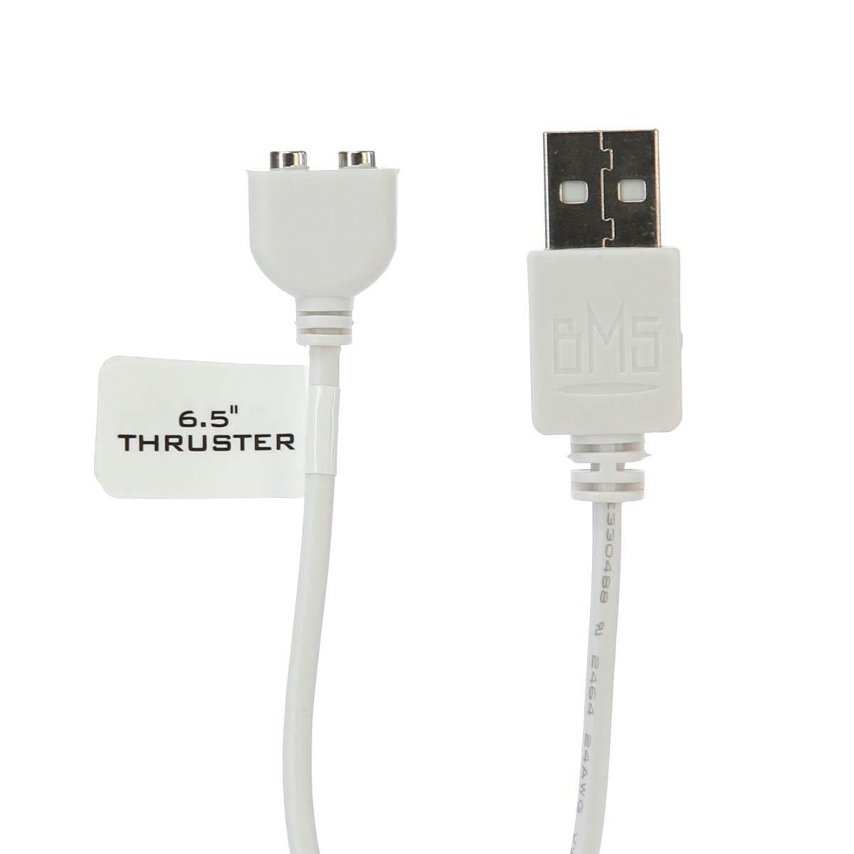 Naked Addiction - Godemichet propulseur de 6,5 po avec télécommande - Vanille