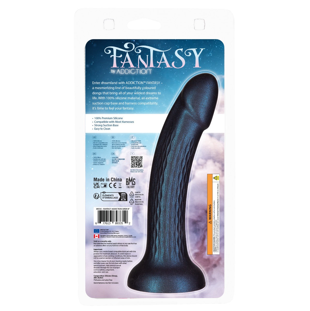 Fantasy by Addiction - Siren 8" Fantasy Dildo