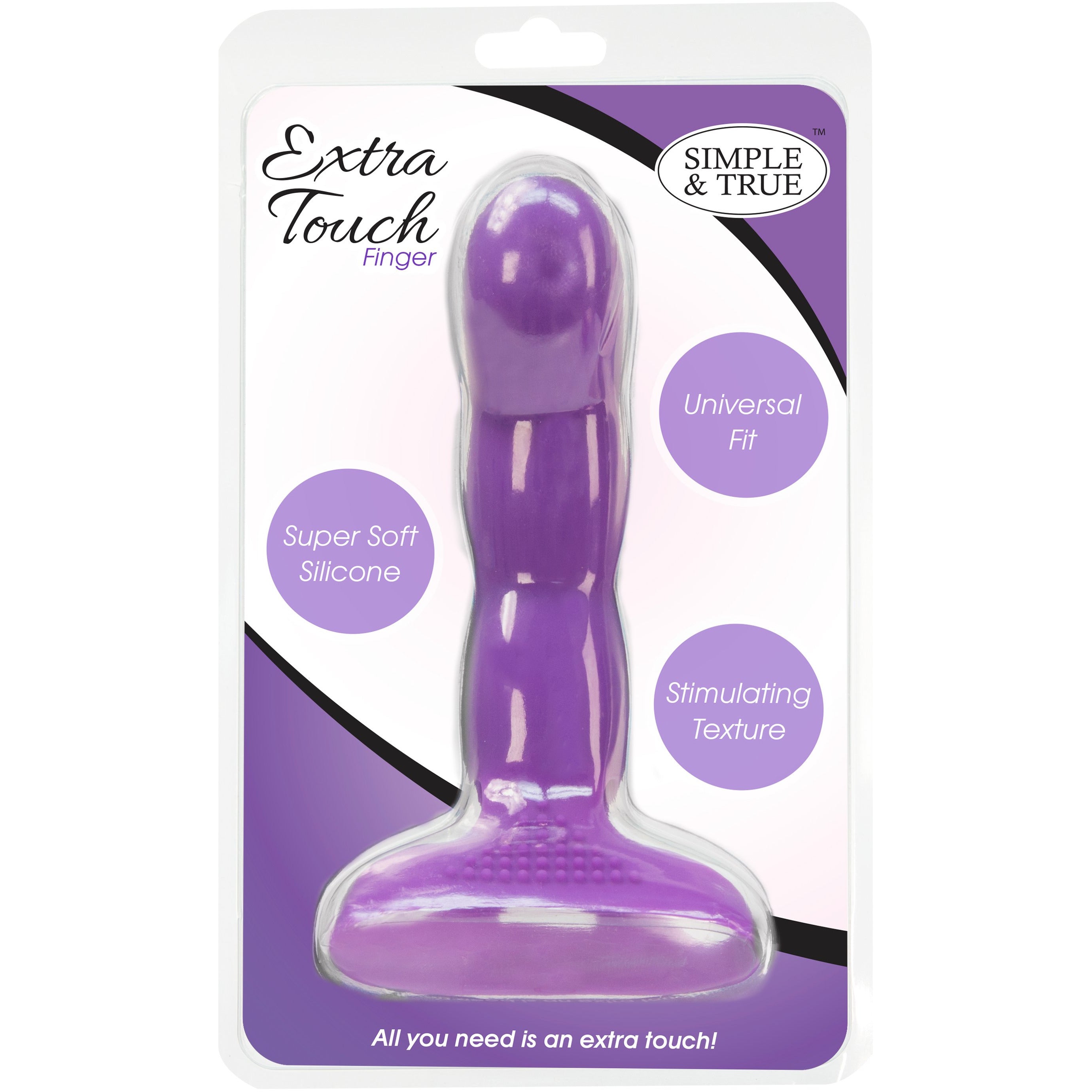 Simple & True - Doigt vibrant Extra Touch - Violet