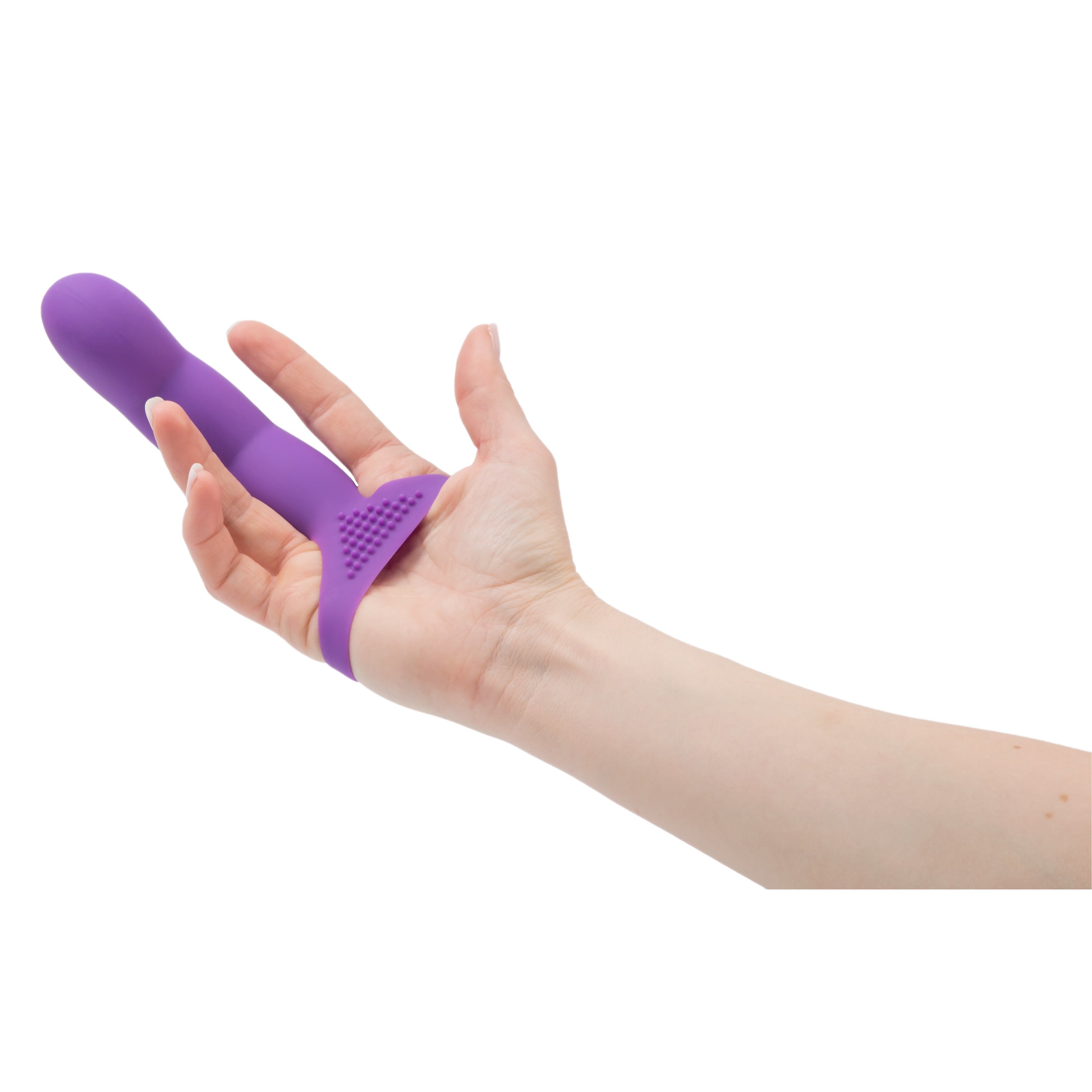 SIMPLE & TRUE - Extra Touch Finger Dildo - Purple