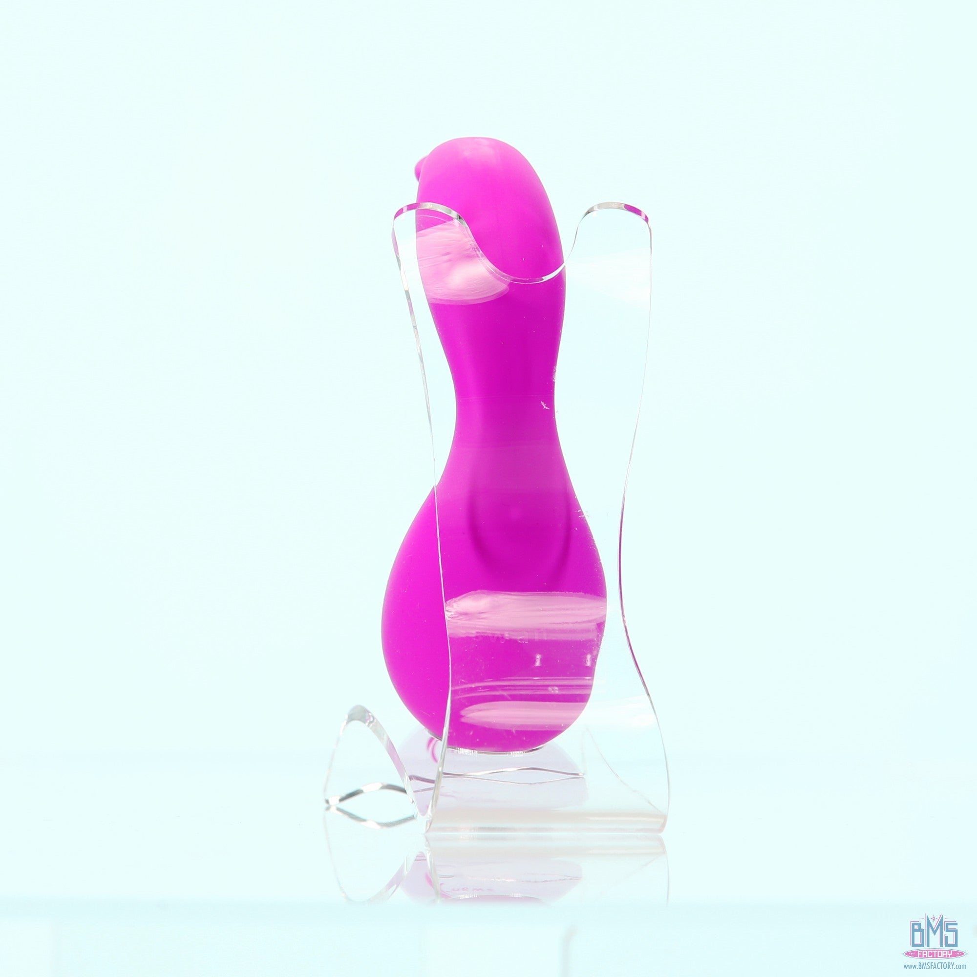 Swan - Kiss - Squeeze Control Clitoral Stimulator - Rechargeable - Pink