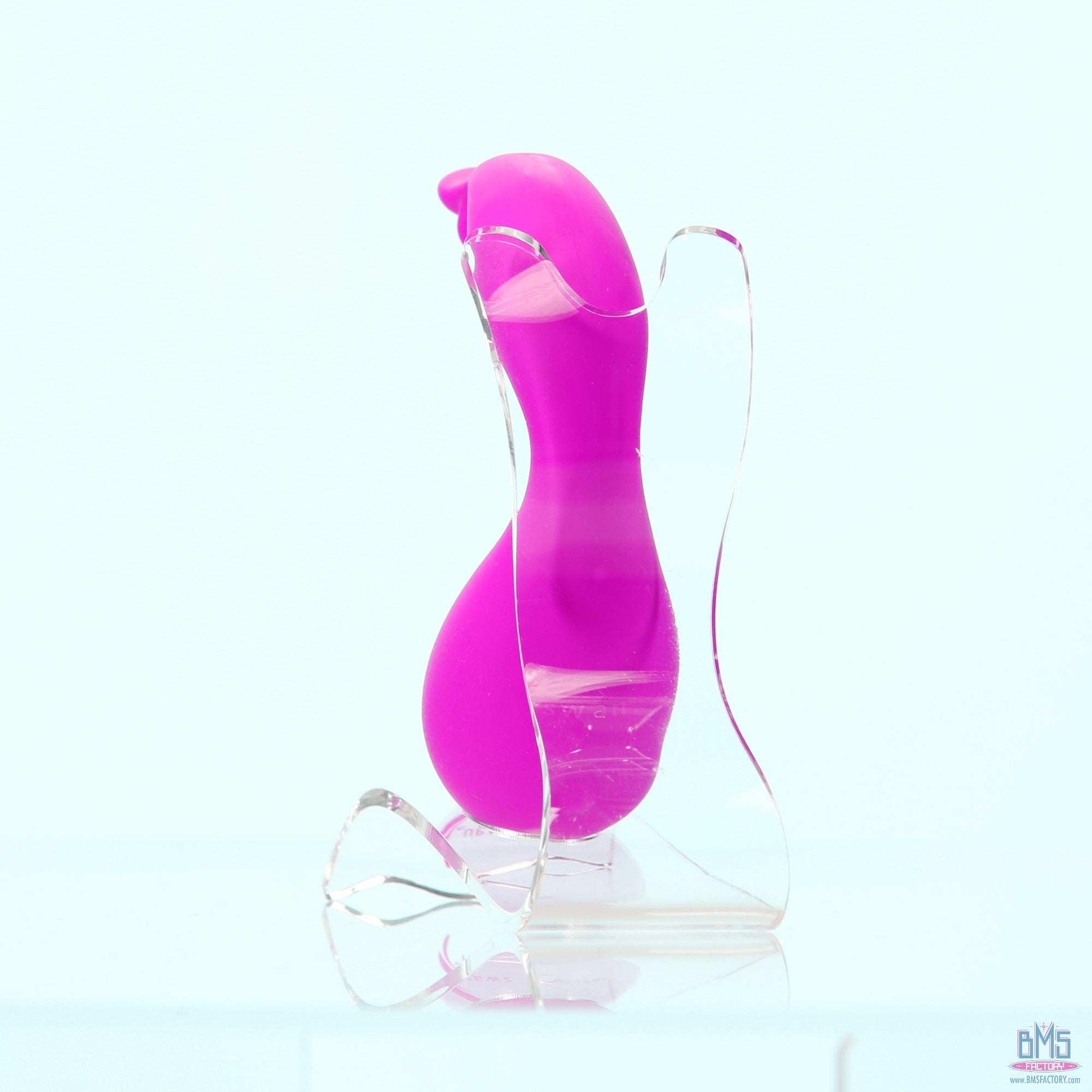 Swan - Kiss - Squeeze Control Clitoral Stimulator - Rechargeable - Pink