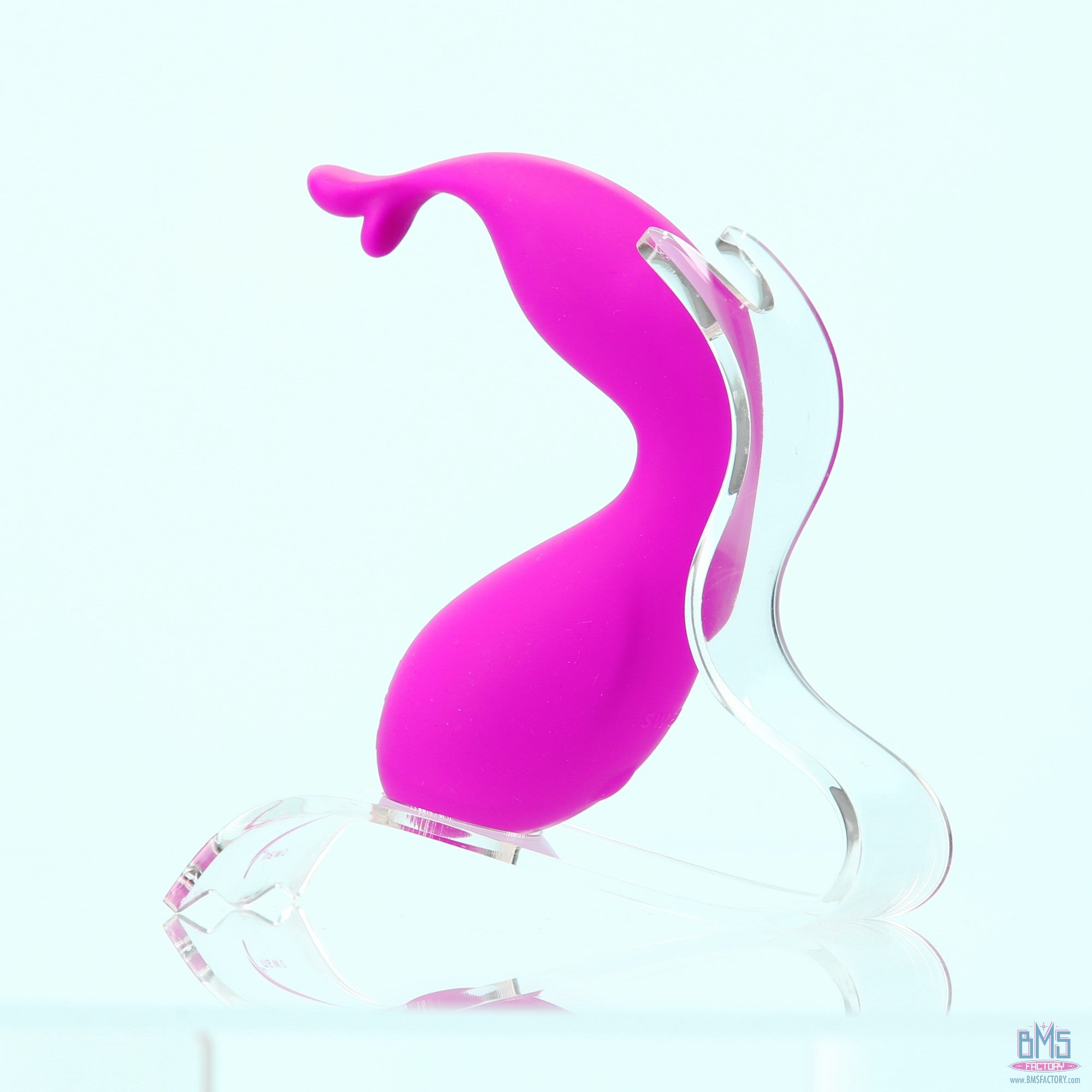 Swan - Kiss - Squeeze Control Clitoral Stimulator - Rechargeable - Pink